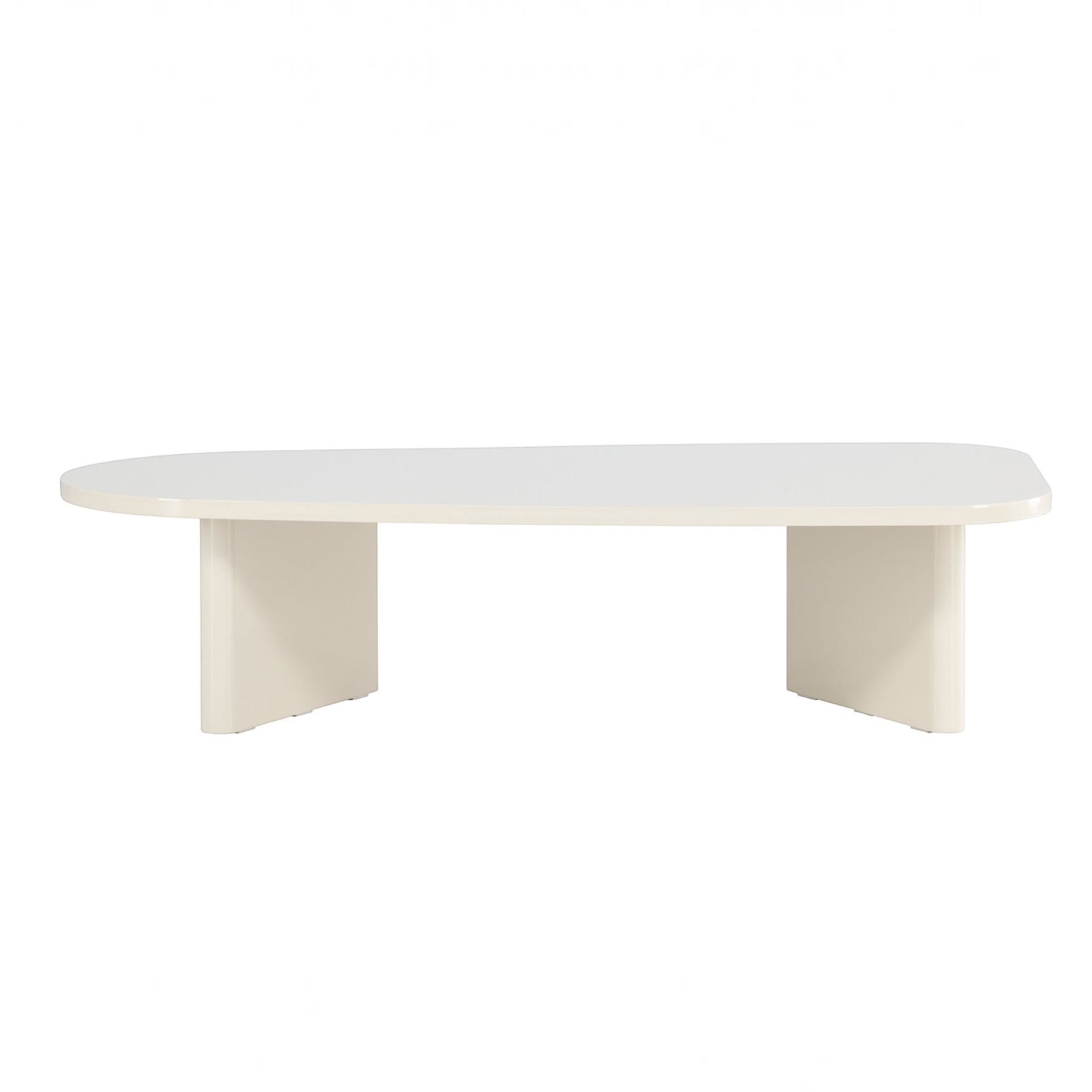Venture Home Grönvik Sofa bord 65 X 130 - Glossy Beige