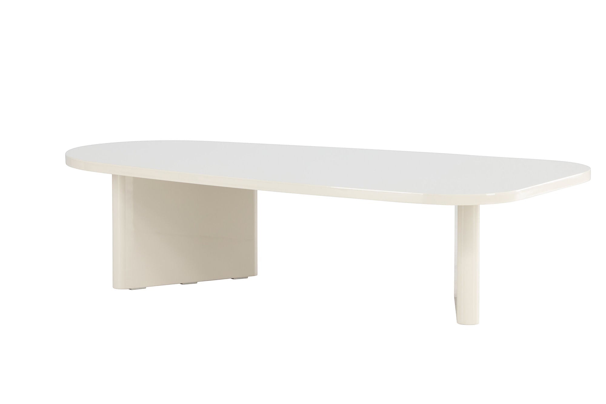 Venture Home Grönvik Sofa bord 65 X 130 - Glossy Beige