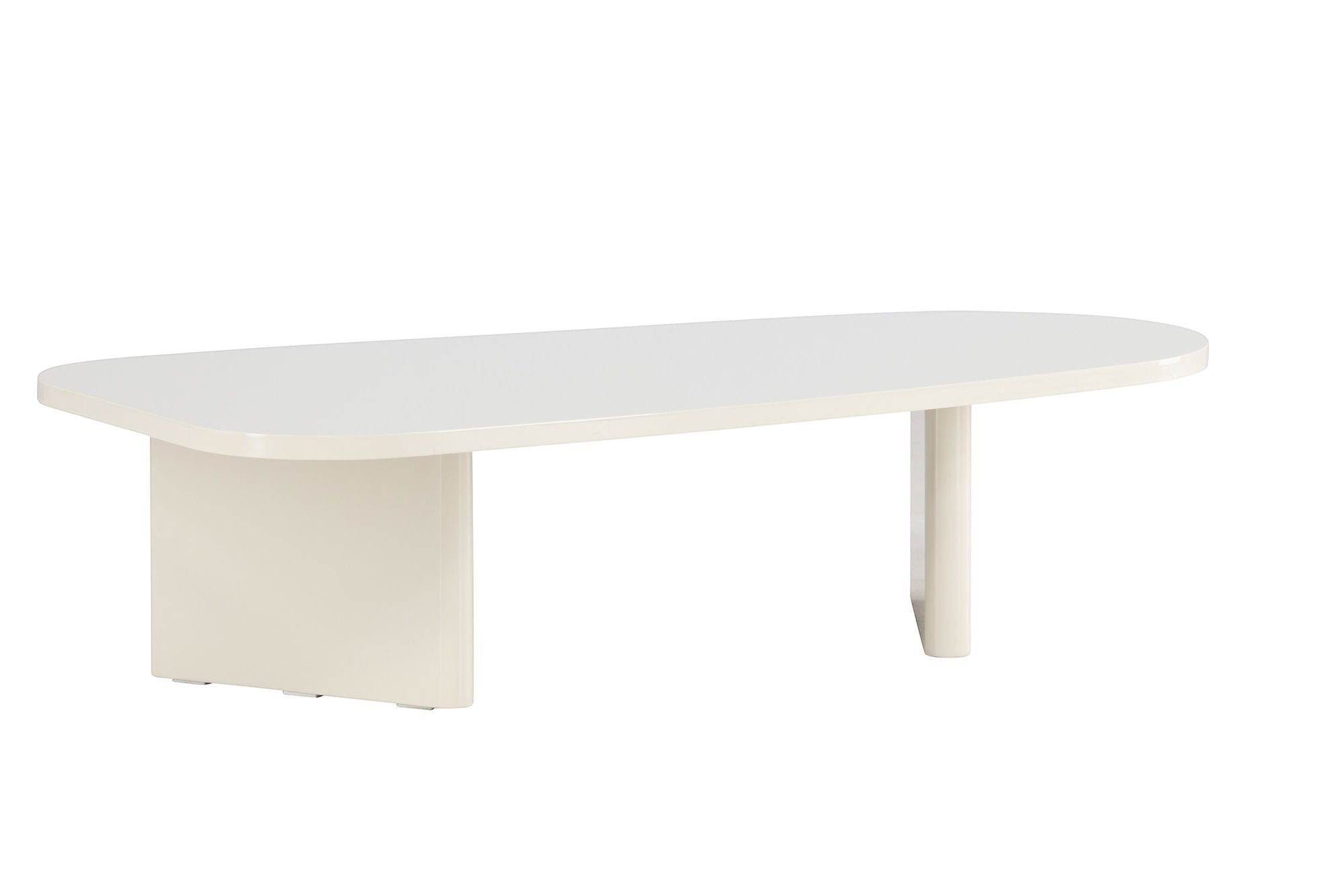 Venture Home Grönvik Sofa bord 65 X 130 - Glossy Beige