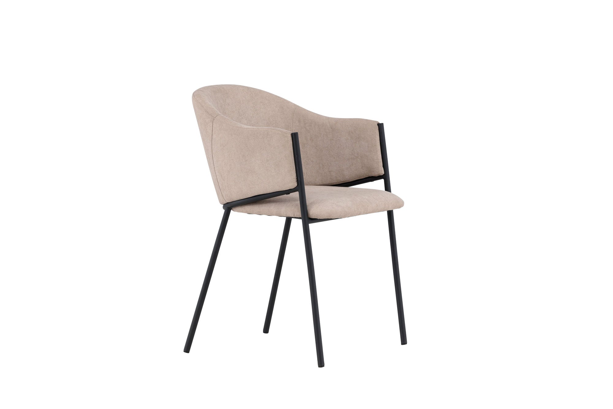 Venture Home Evelina Spisebordsstol 2-pack - Black / Beige
