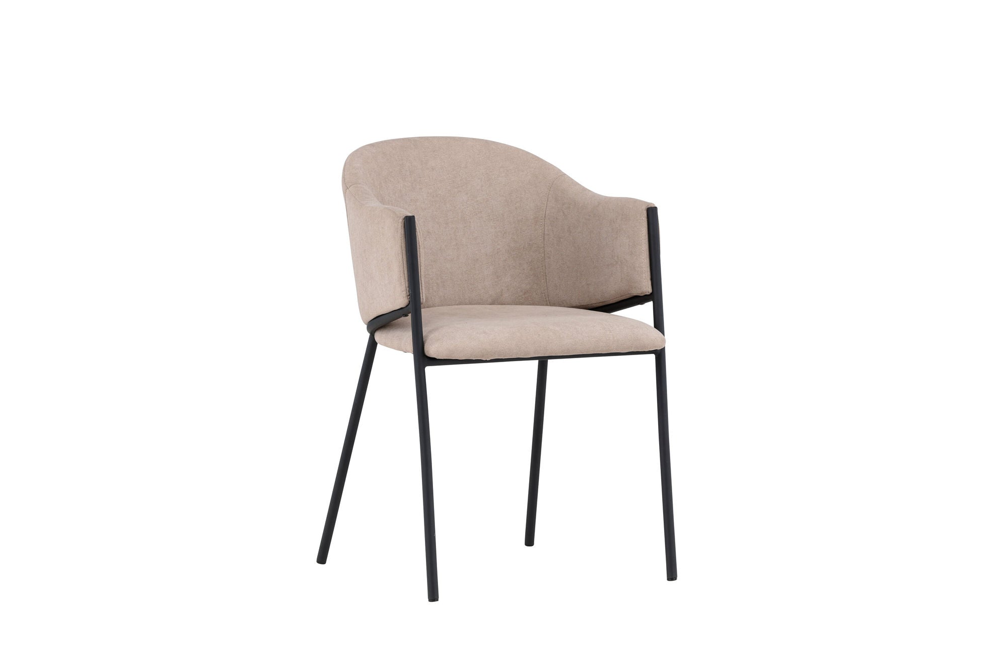 Venture Home Evelina Spisebordsstol 2-pack - Black / Beige
