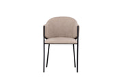 Venture Home Evelina Spisebordsstol 2-pack - Black / Beige
