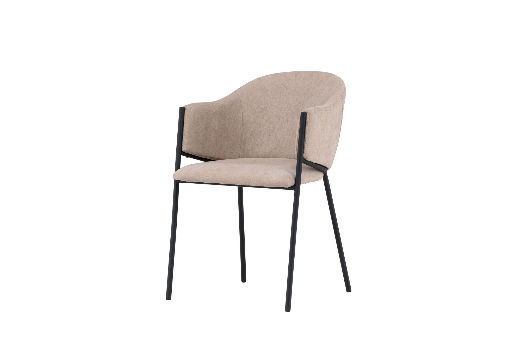 Venture Home Evelina Spisebordsstol 2-pack - Black / Beige
