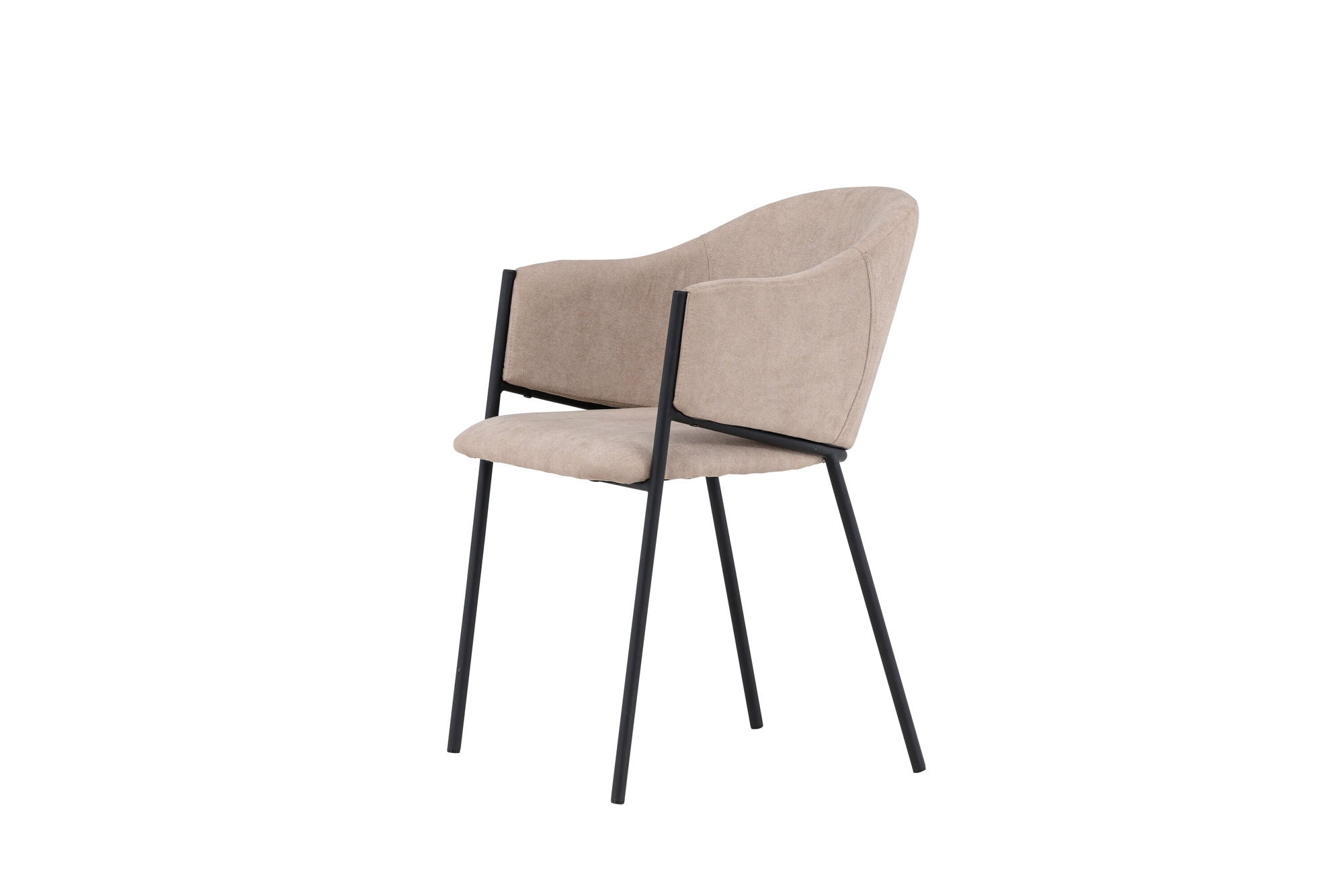 Venture Home Evelina Spisebordsstol 2-pack - Black / Beige