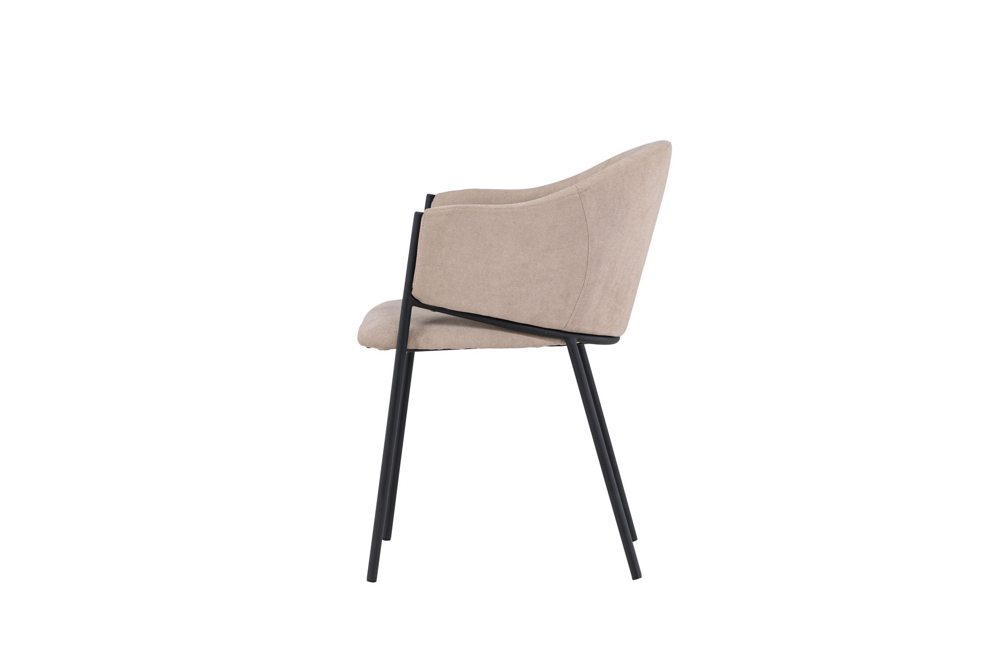 Venture Home Evelina Spisebordsstol 2-pack - Black / Beige