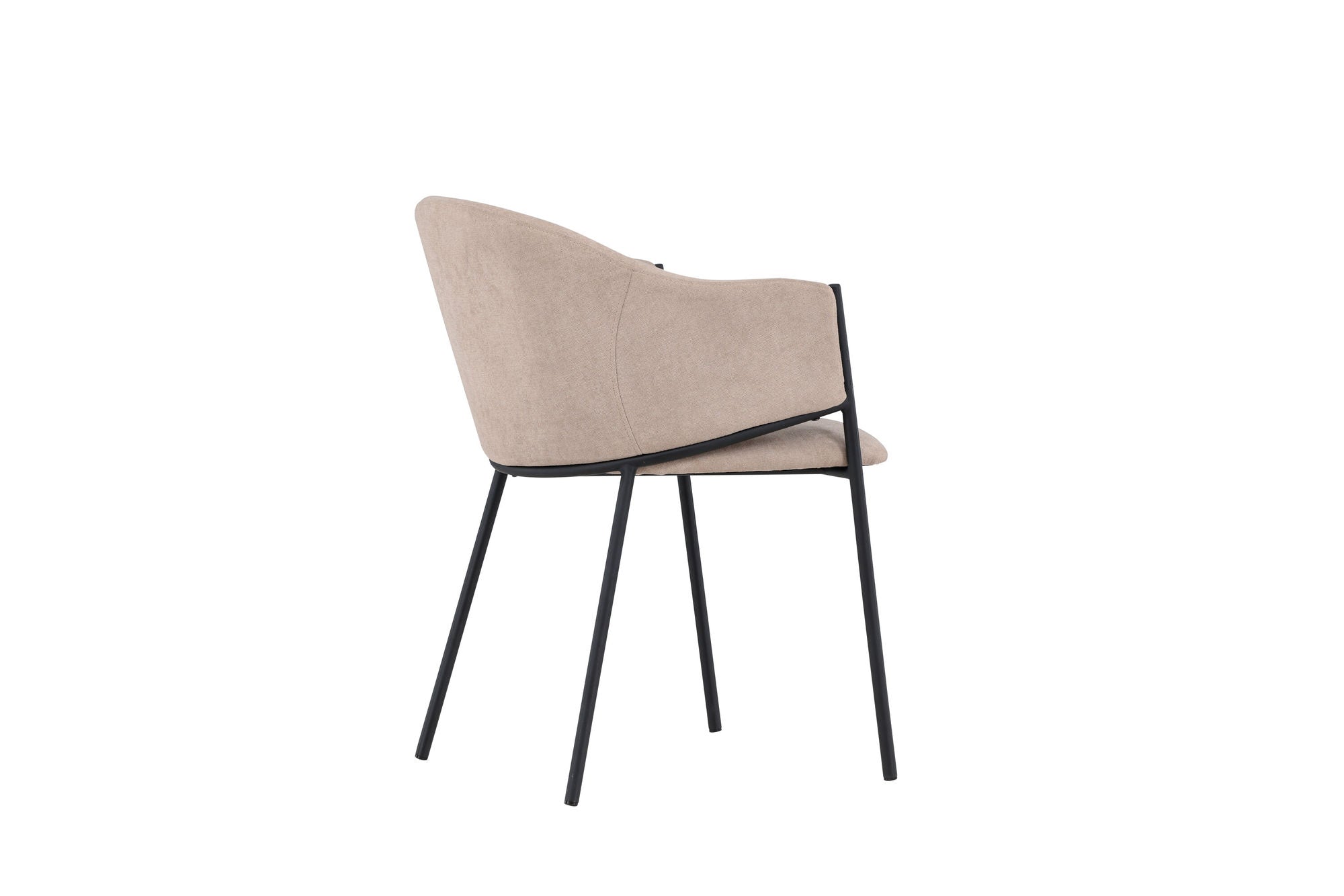 Venture Home Evelina Spisebordsstol 2-pack - Black / Beige
