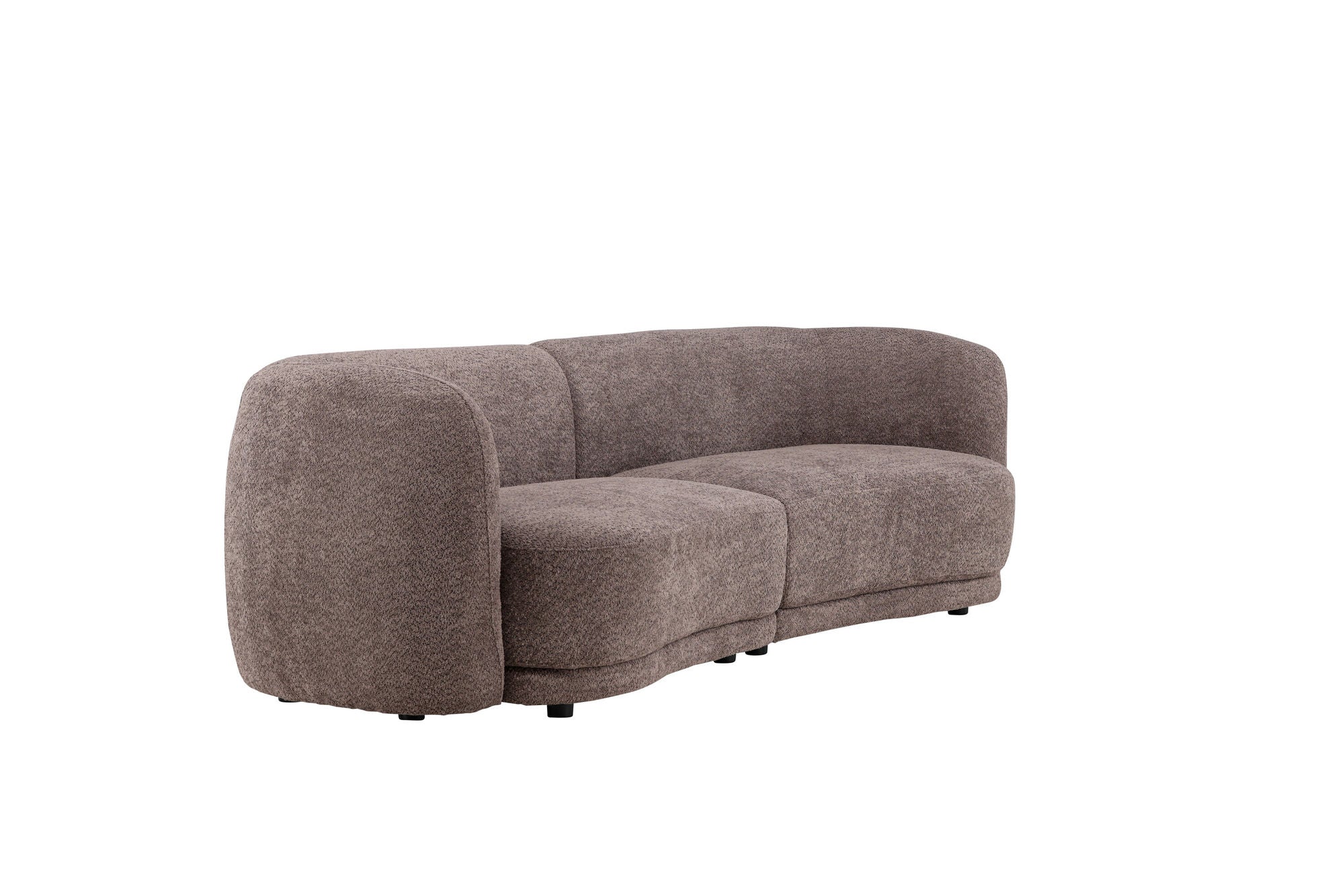 Venture Home Cielo 3-seat Sofa - Brown Boucle /