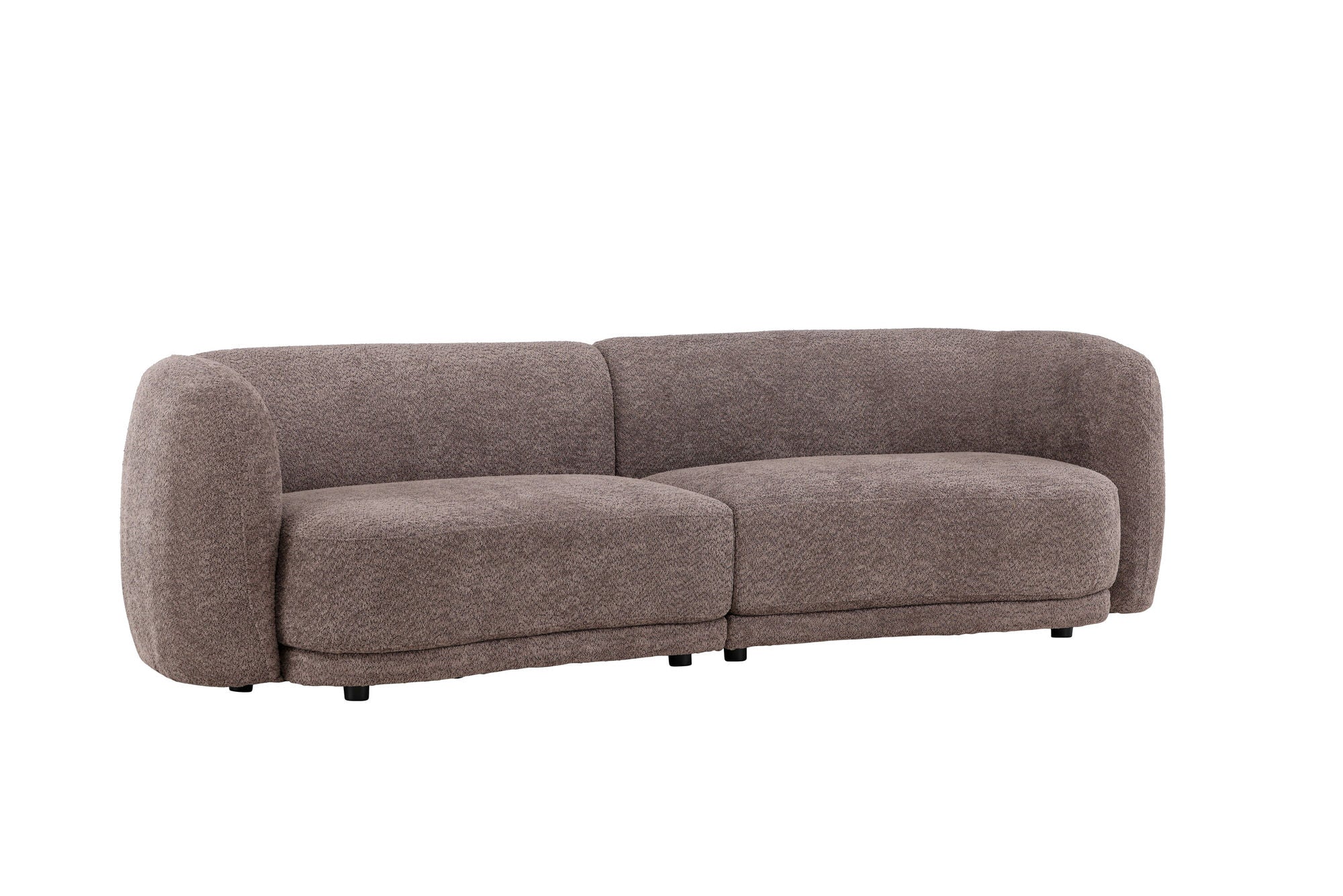 Venture Home Cielo 3-seat Sofa - Brown Boucle /