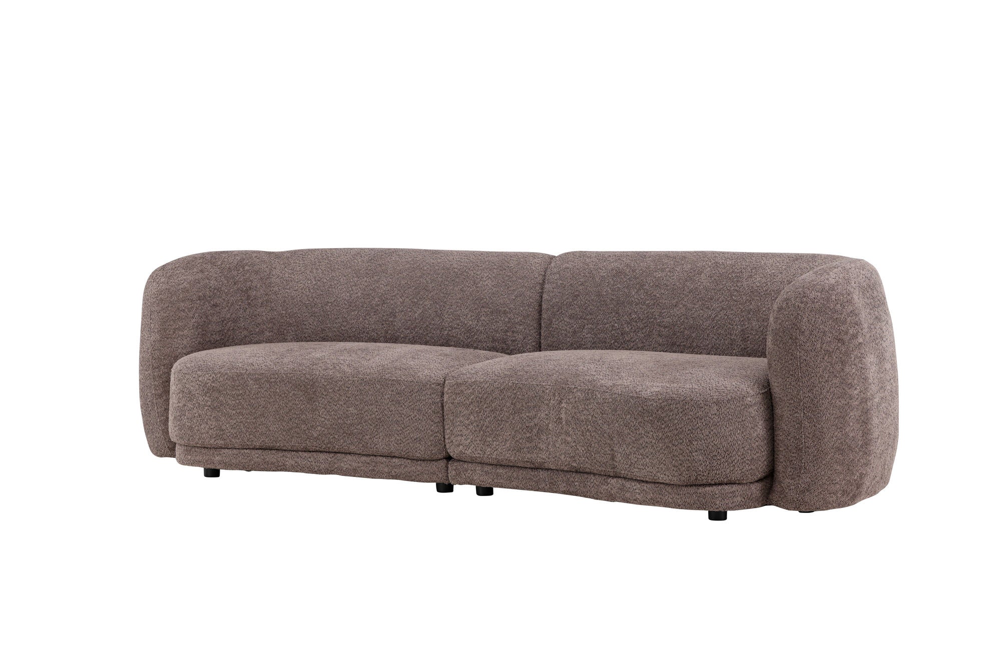 Venture Home Cielo 3-seat Sofa - Brown Boucle /
