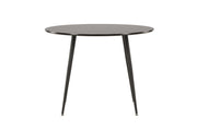 Venture Home Plaza Runt Matbord - Svart / Svart - ø100*H75