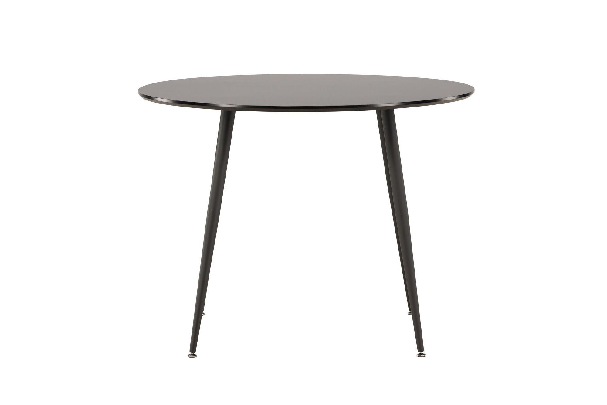 Venture Home Plaza Runt Matbord - Svart / Svart - ø100*H75