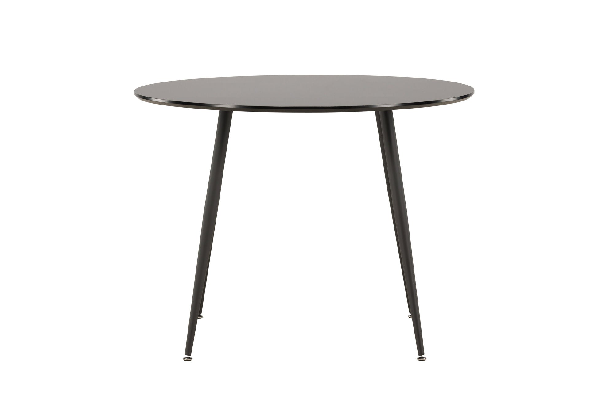 Venture Home Plaza Runt Matbord - Svart / Svart - ø100*H75
