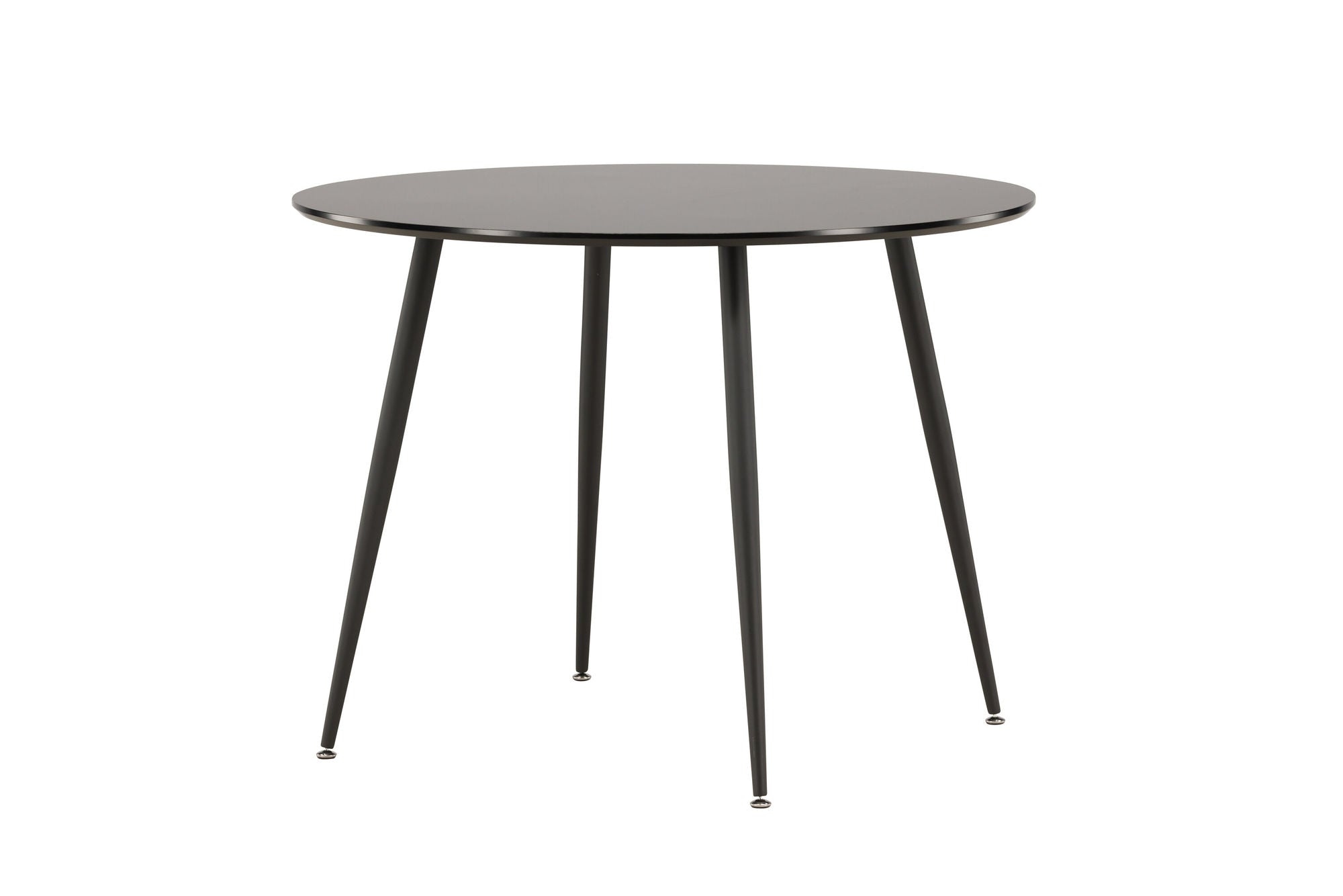 Venture Home Plaza Runt Matbord - Svart / Svart - ø100*H75