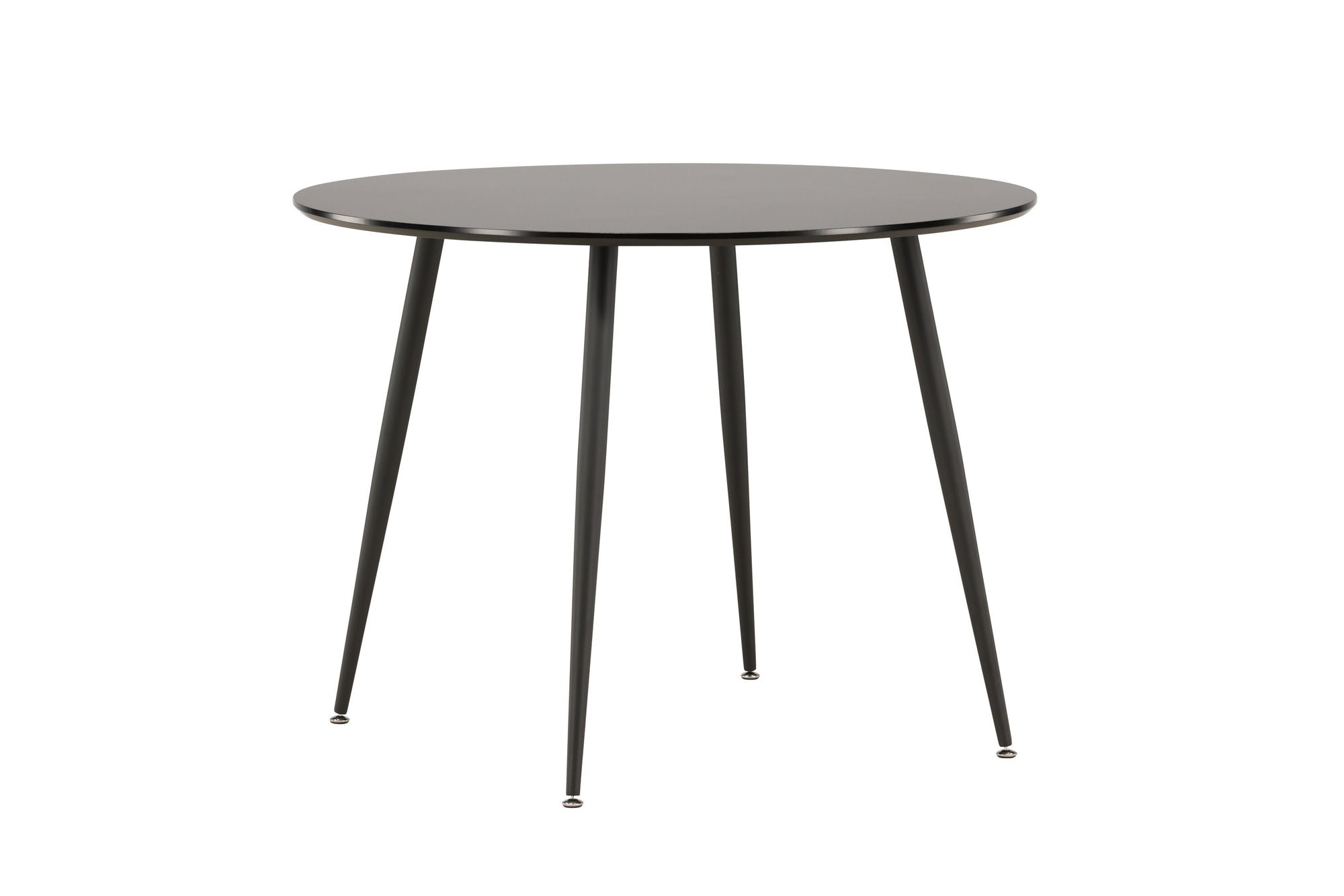 Venture Home Plaza Runt Matbord - Svart / Svart - ø100*H75