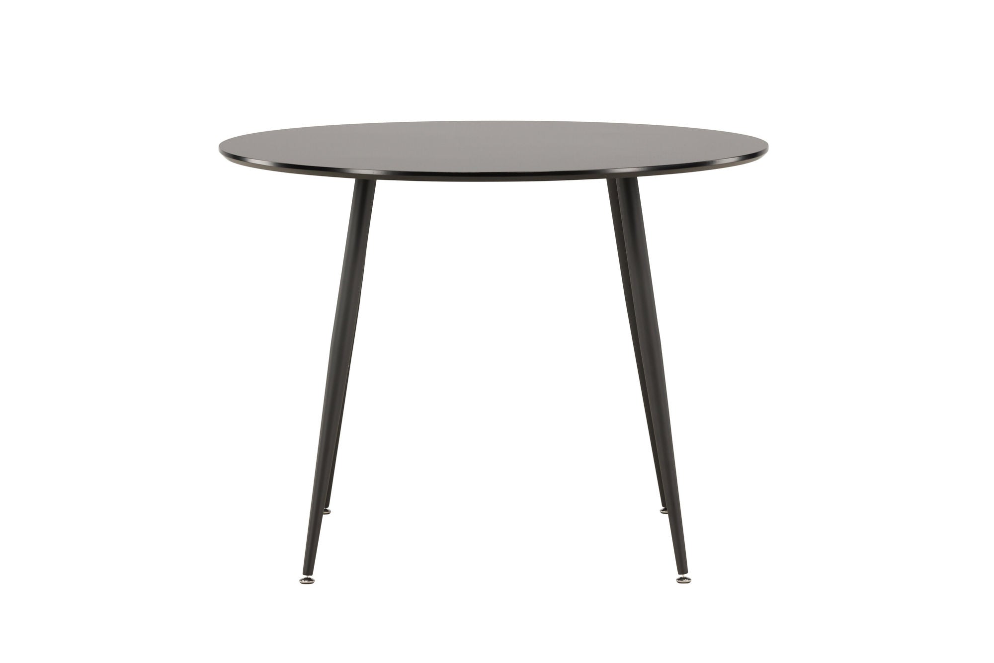 Venture Home Plaza Runt Matbord - Svart / Svart - ø100*H75