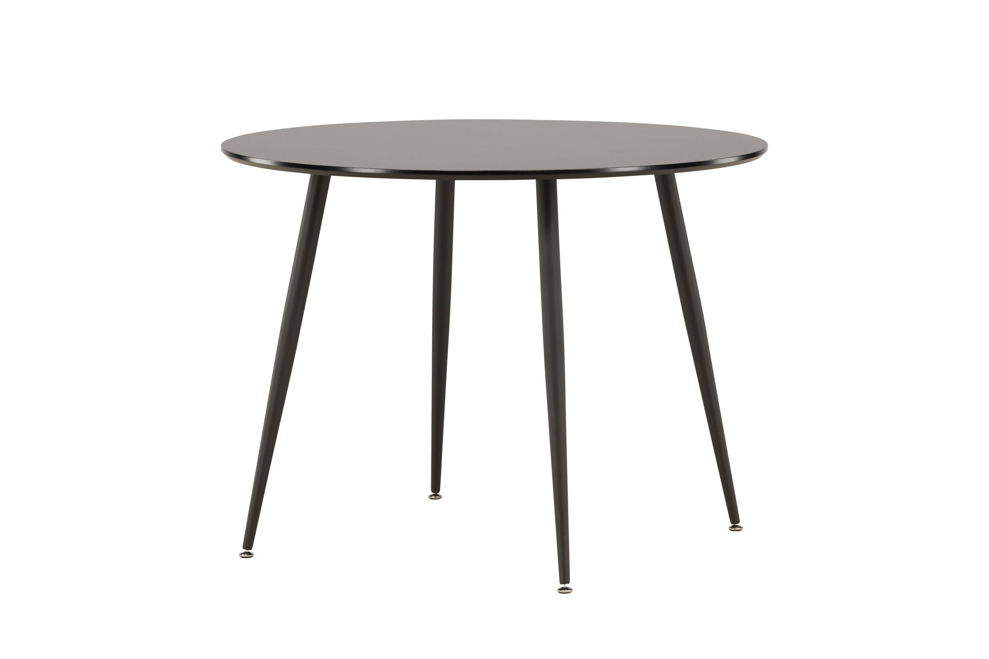 Venture Home Plaza Runt Matbord - Svart / Svart - ø100*H75