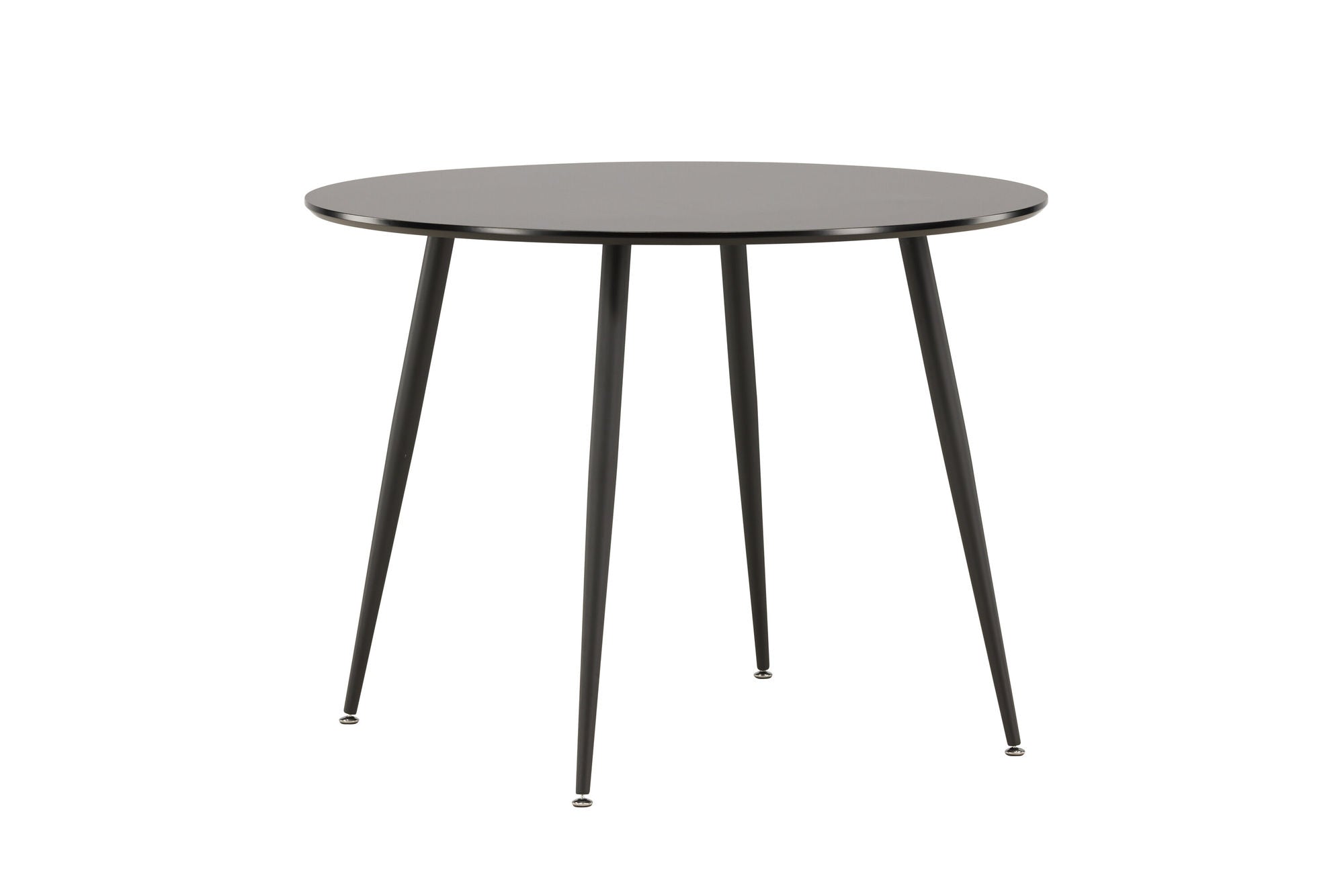 Venture Home Plaza Runt Matbord - Svart / Svart - ø100*H75