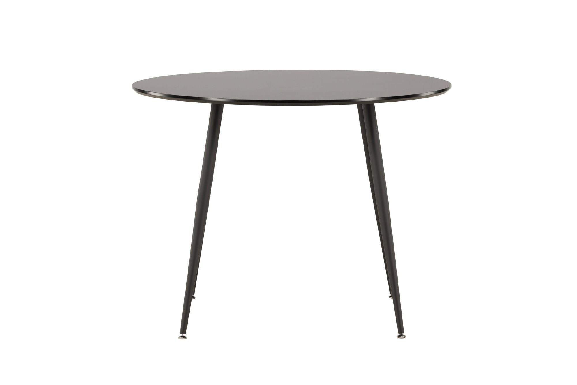 Venture Home Plaza Runt Matbord - Svart / Svart - ø100*H75