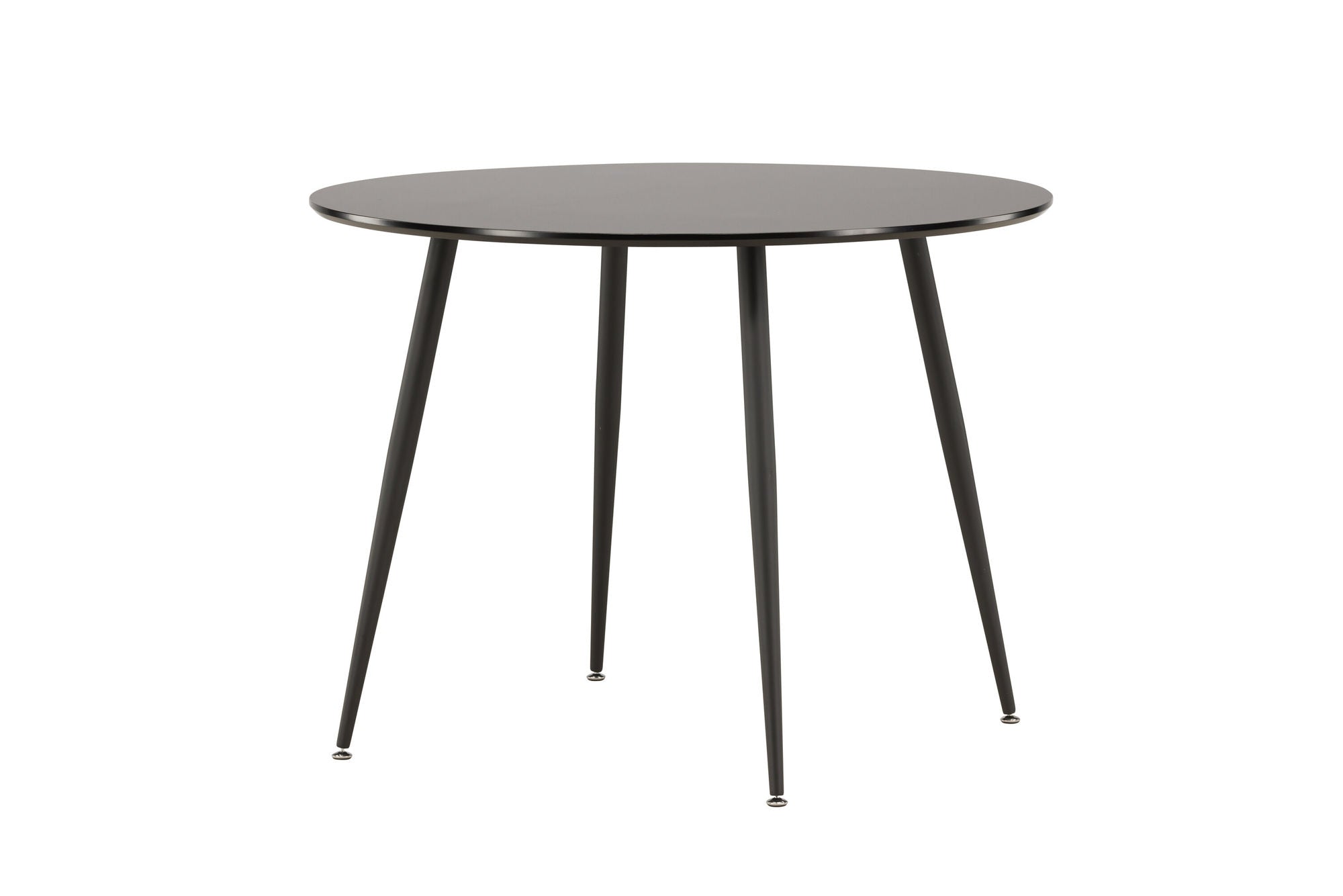 Venture Home Plaza Runt Matbord - Svart / Svart - ø100*H75