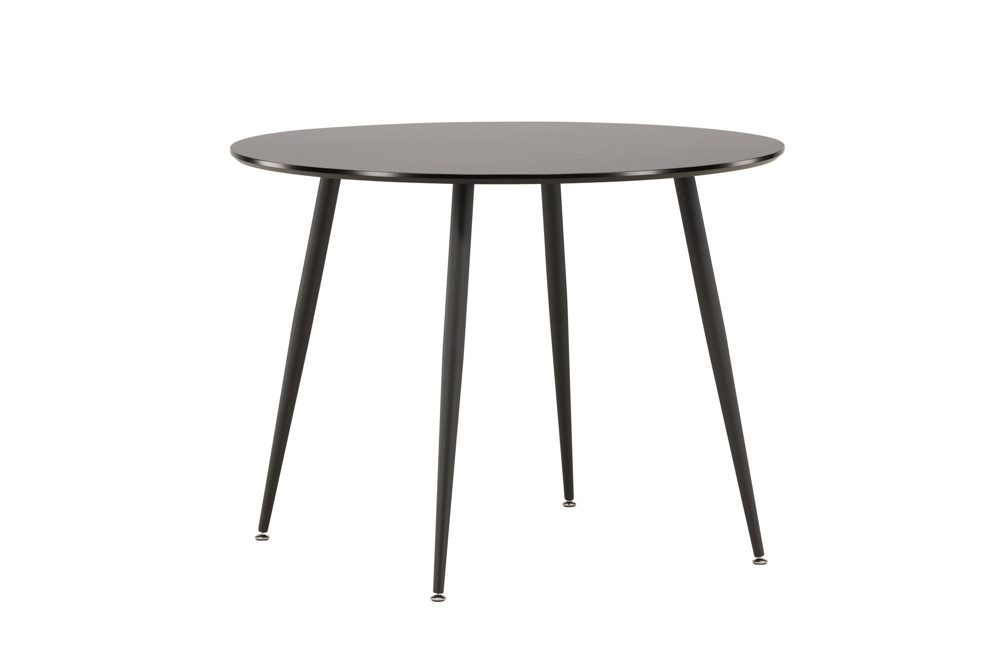 Venture Home Plaza Runt Matbord - Svart / Svart - ø100*H75