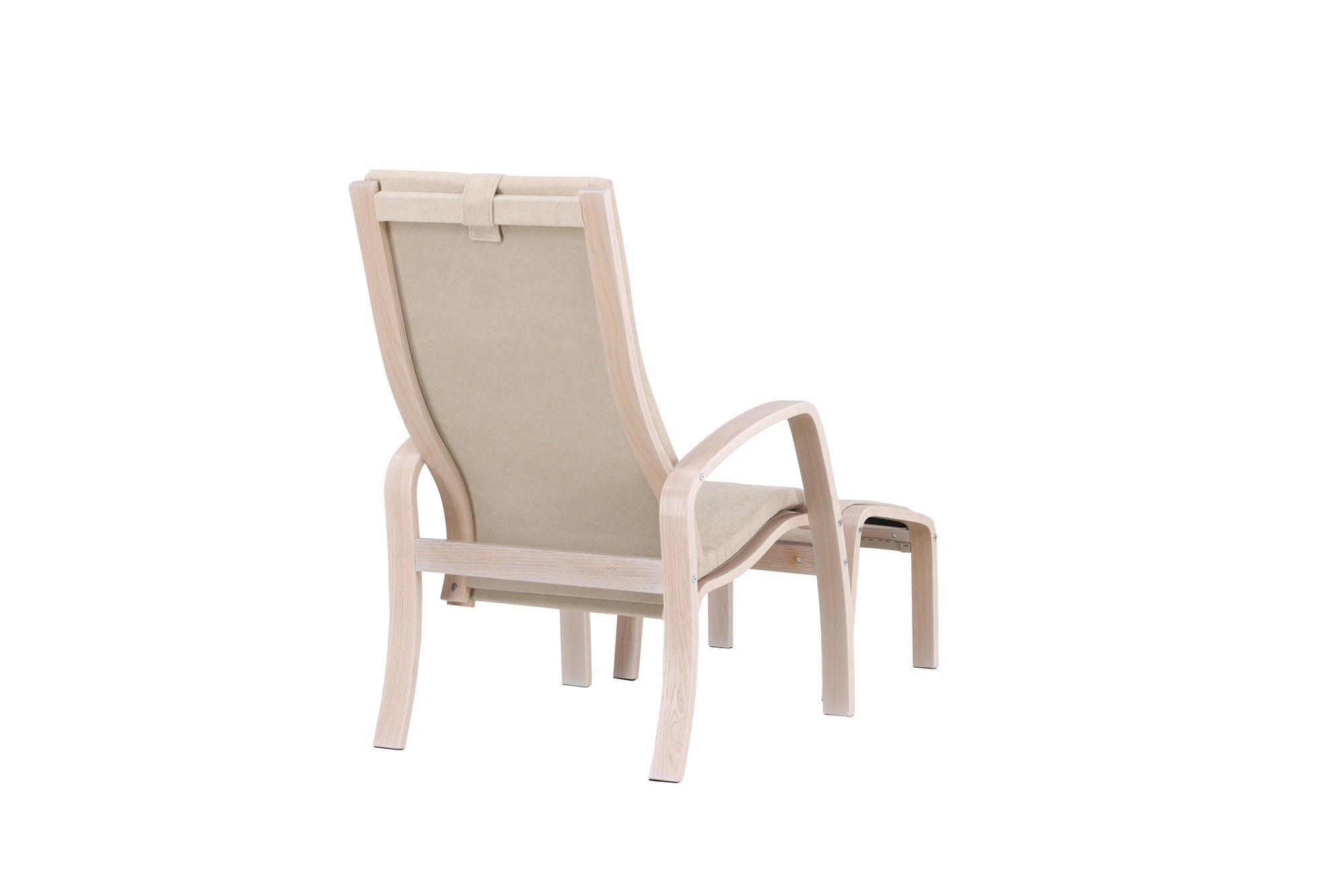 Venture Home Grötö Lounge stol - Oak Veneer / Beige