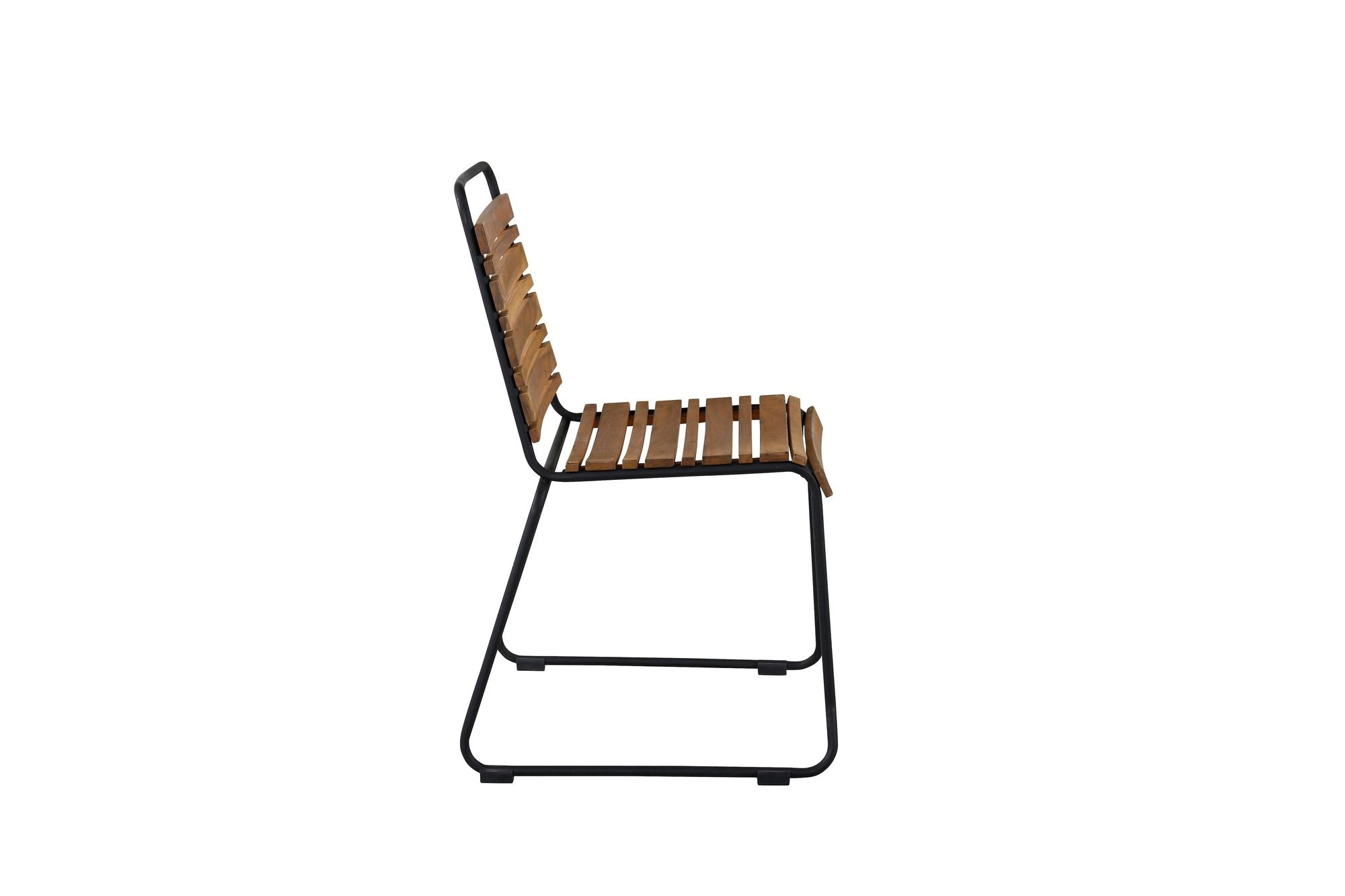 Venture Home Bois Spisebordsstol 2-pack - Black Alu / Acacia
