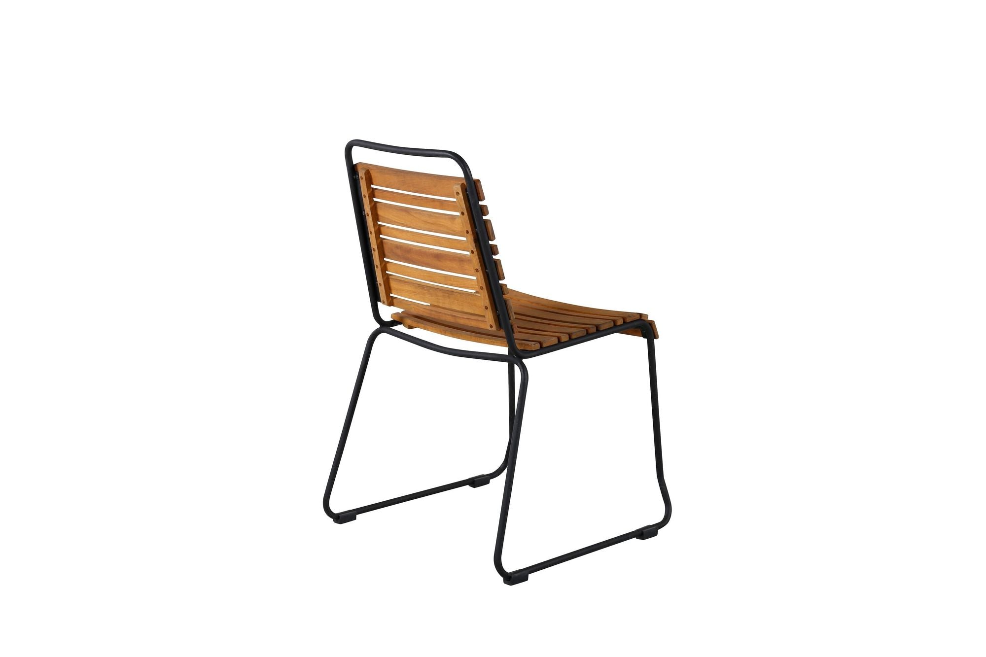 Venture Home Bois Spisebordsstol 2-pack - Black Alu / Acacia