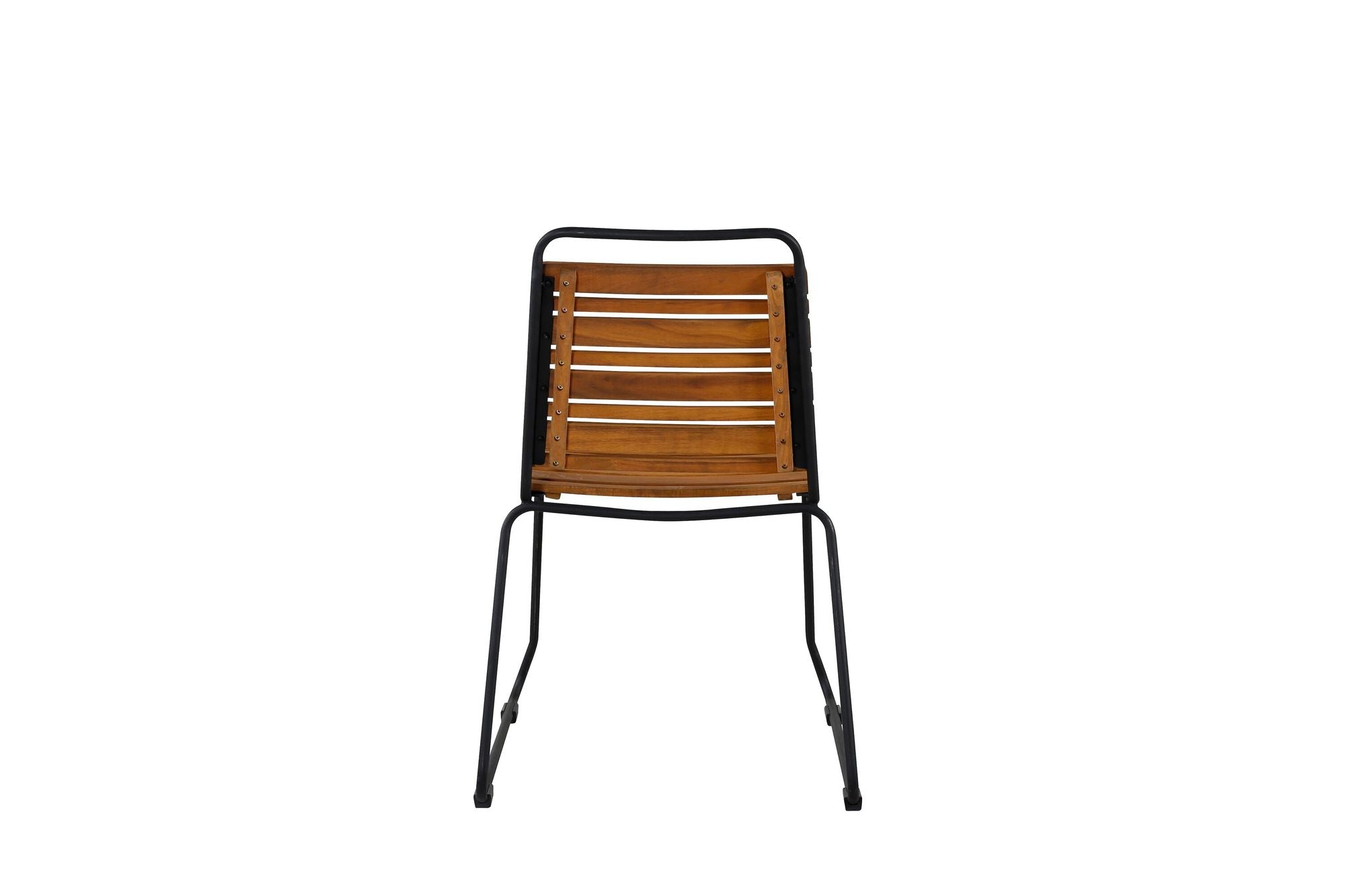 Venture Home Bois Spisebordsstol 2-pack - Black Alu / Acacia