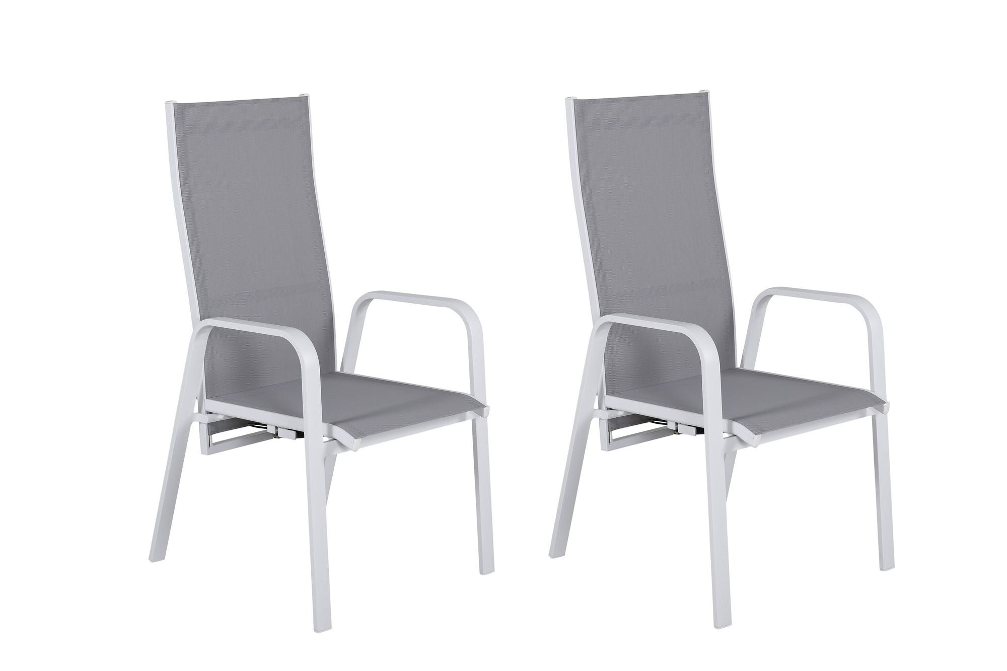 Venture Home Copacabana Recliner stol 2-pack - White/Grey