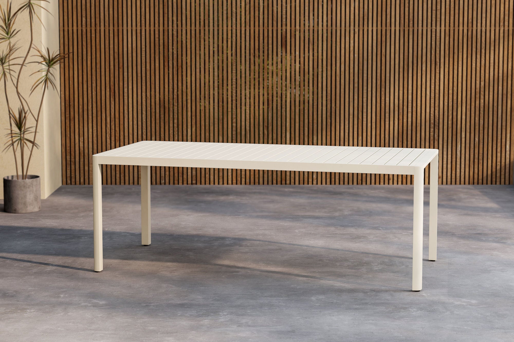 Venture Home Giardini spisebord 200x90x72 - Beige