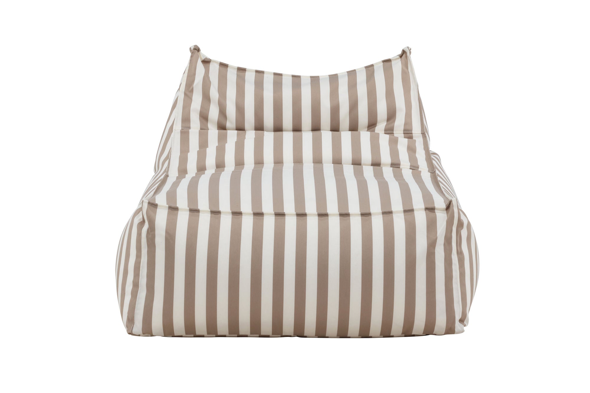 Venture Home Redang Relaxbag Fabric - White/ Beige Striped / 118*94*83
