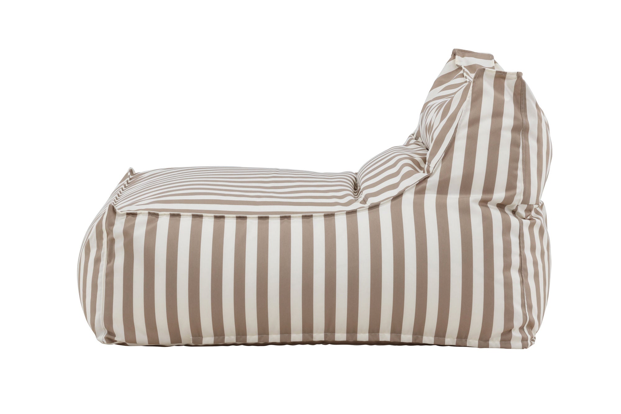 Venture Home Redang Relaxbag Fabric - White/ Beige Striped / 118*94*83