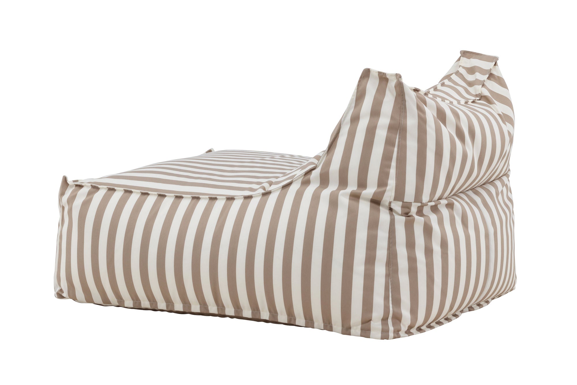 Venture Home Redang Relaxbag Fabric - White/ Beige Striped / 118*94*83