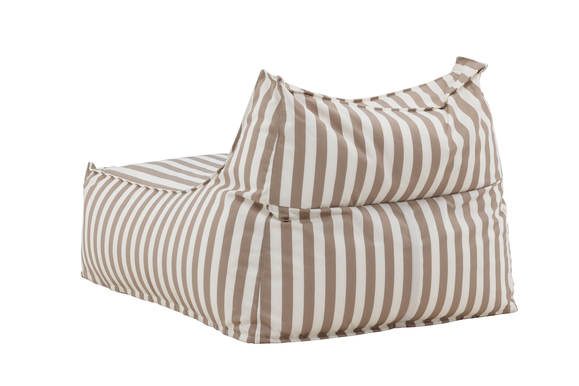 Venture Home Redang Relaxbag Fabric - White/ Beige Striped / 118*94*83