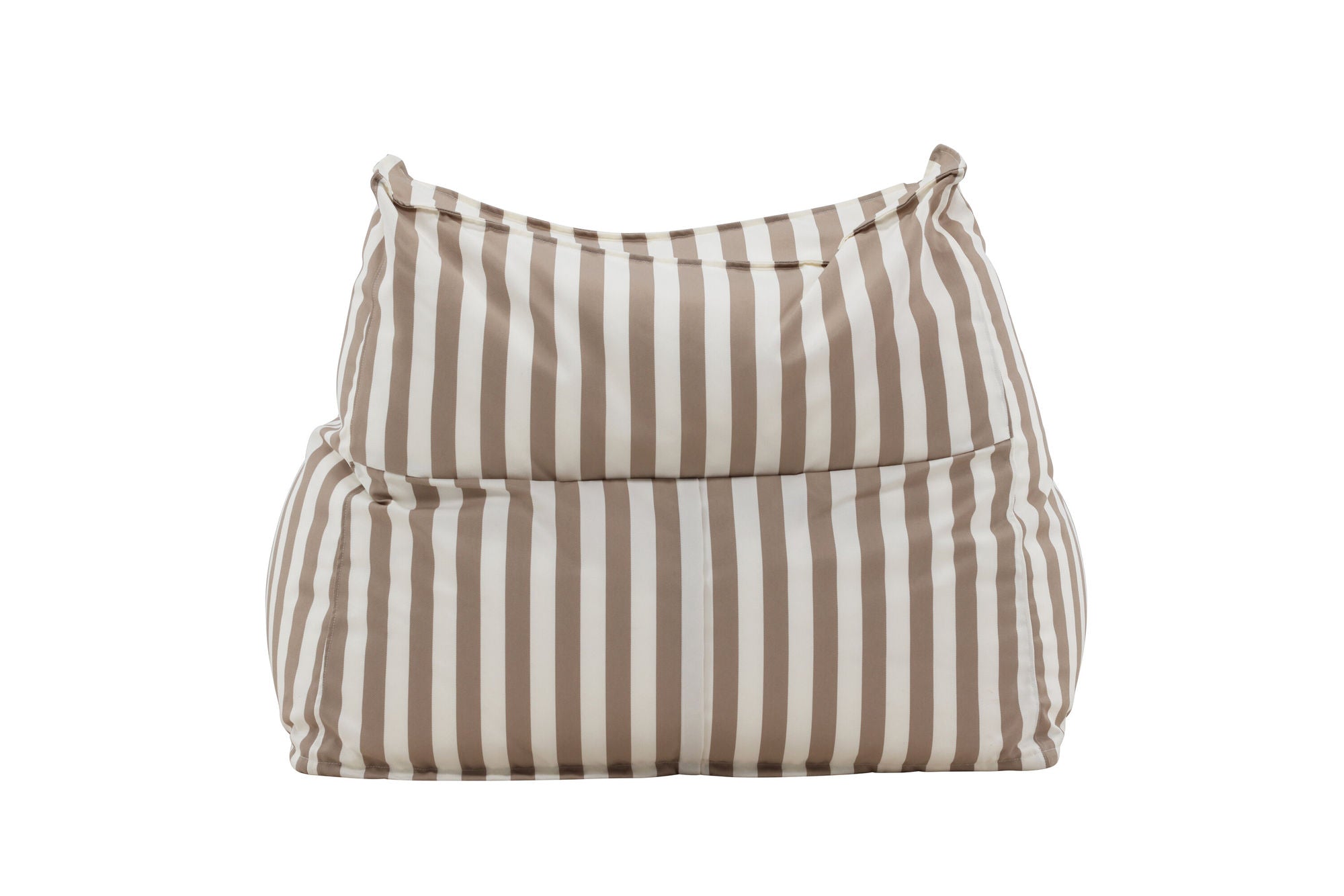Venture Home Redang Relaxbag Fabric - White/ Beige Striped / 118*94*83