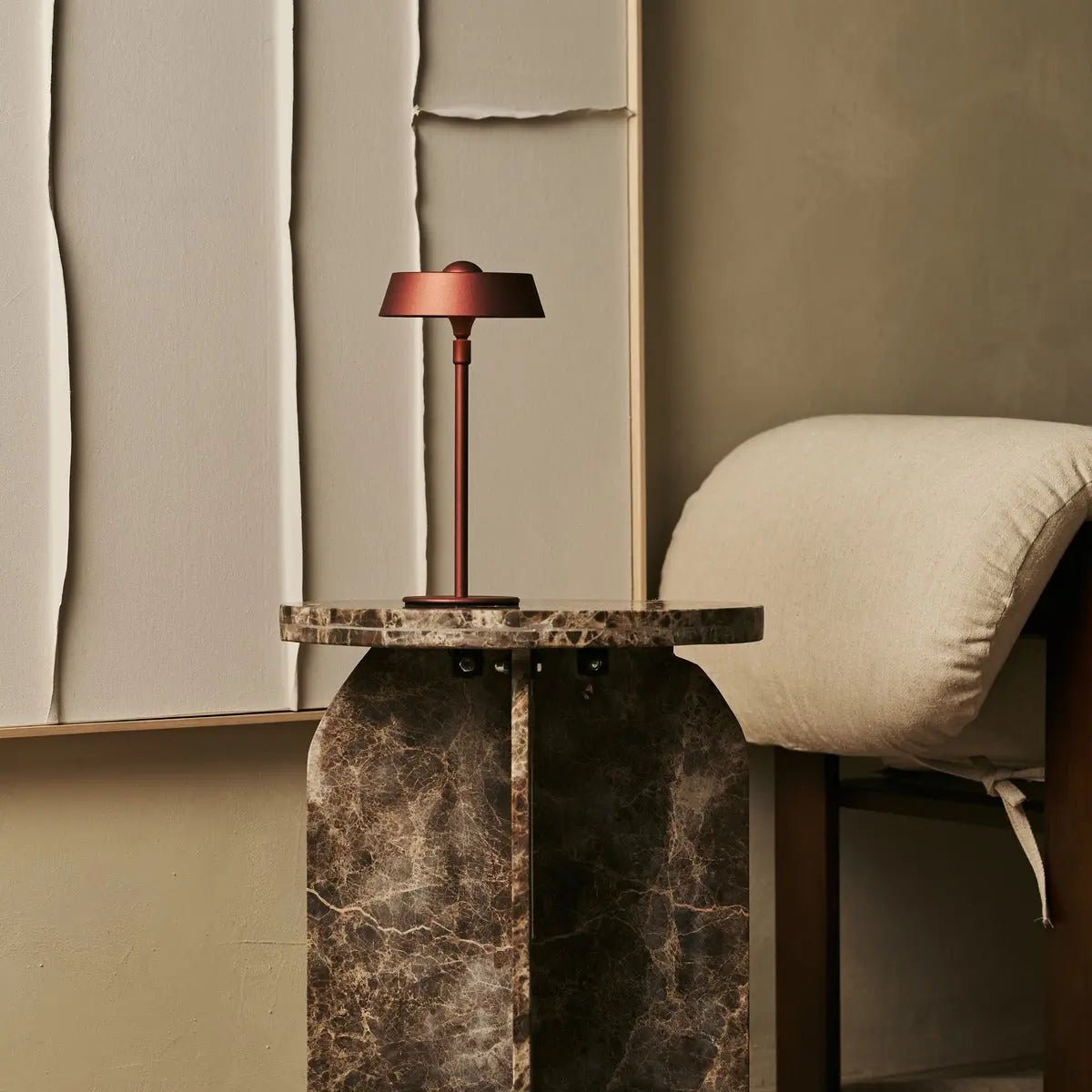 Luca Bronze USB genopladelig bordlampe