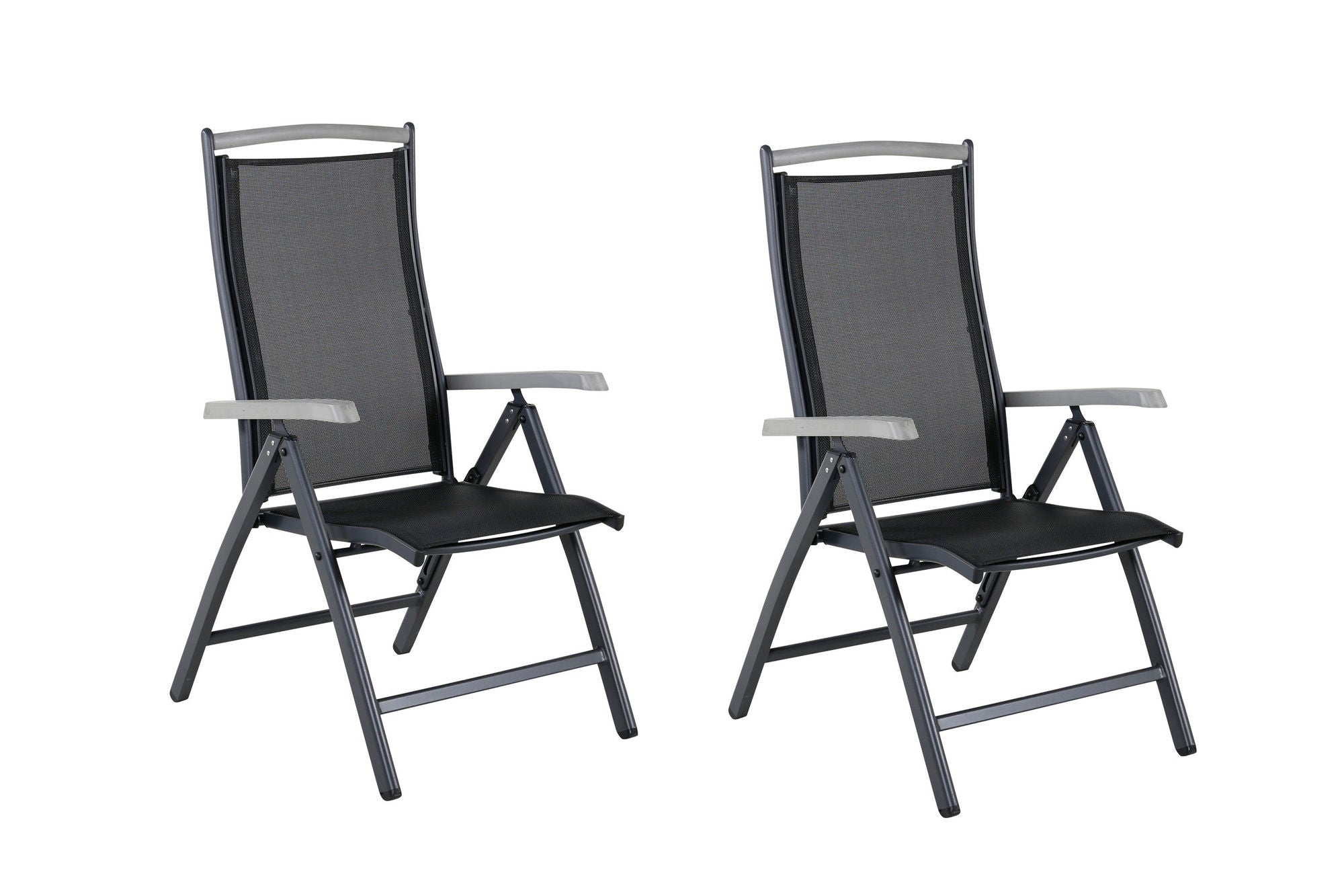 Venture Home Albany 5:pos stol 2-pack - Black/Black