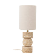 Bloomingville Marci Bordlampe, Natur, Travertin