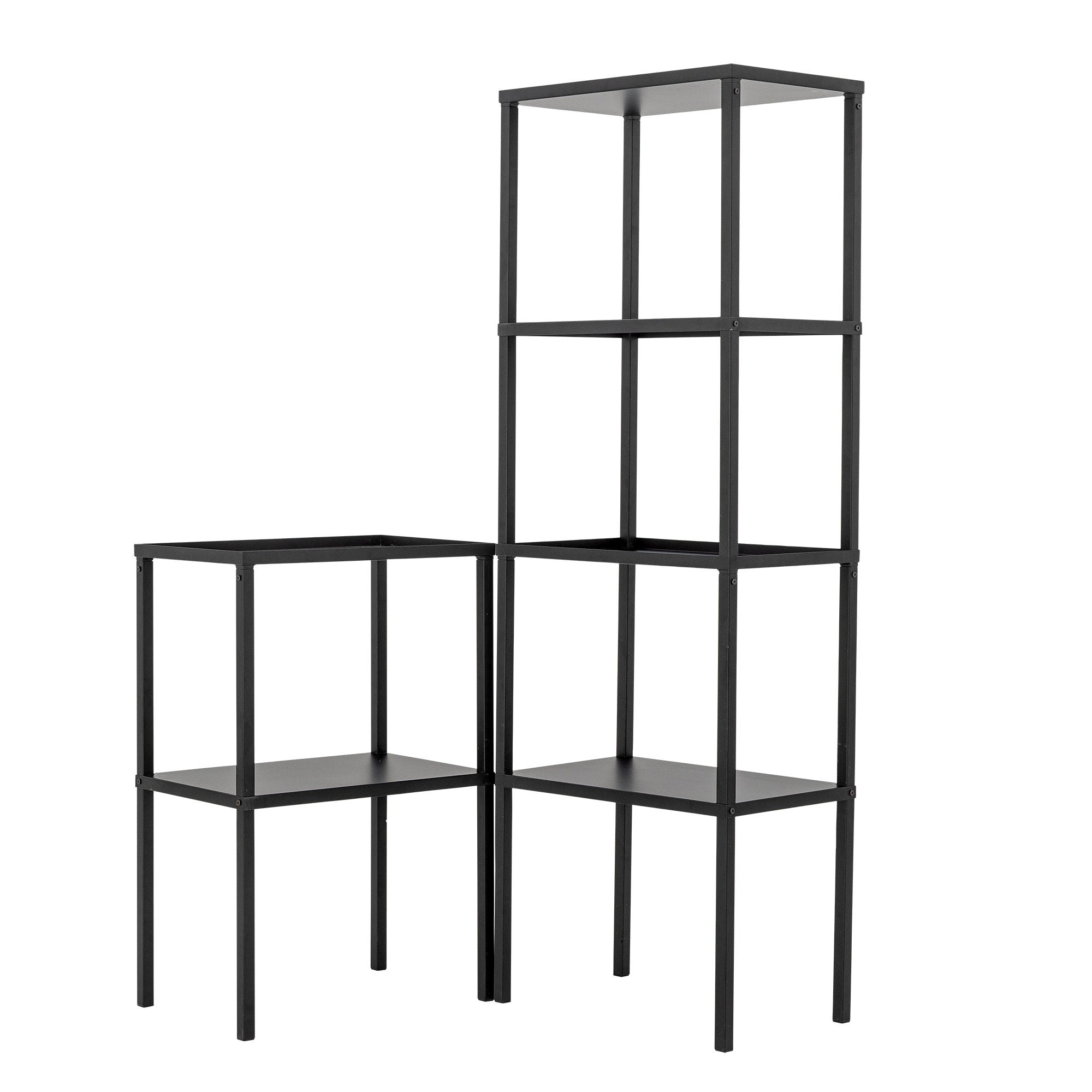 Bloomingville Loups Bogreol, Sort, Metal