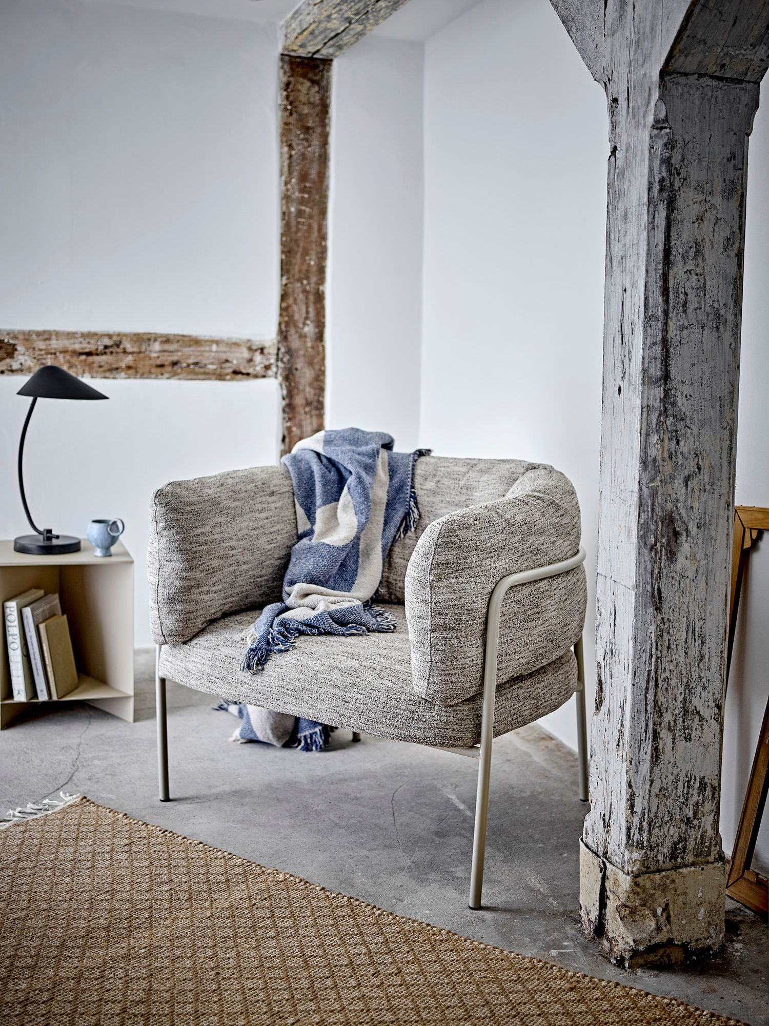 Bloomingville Karel Loungestol, Natur, FSC®100% Plywood