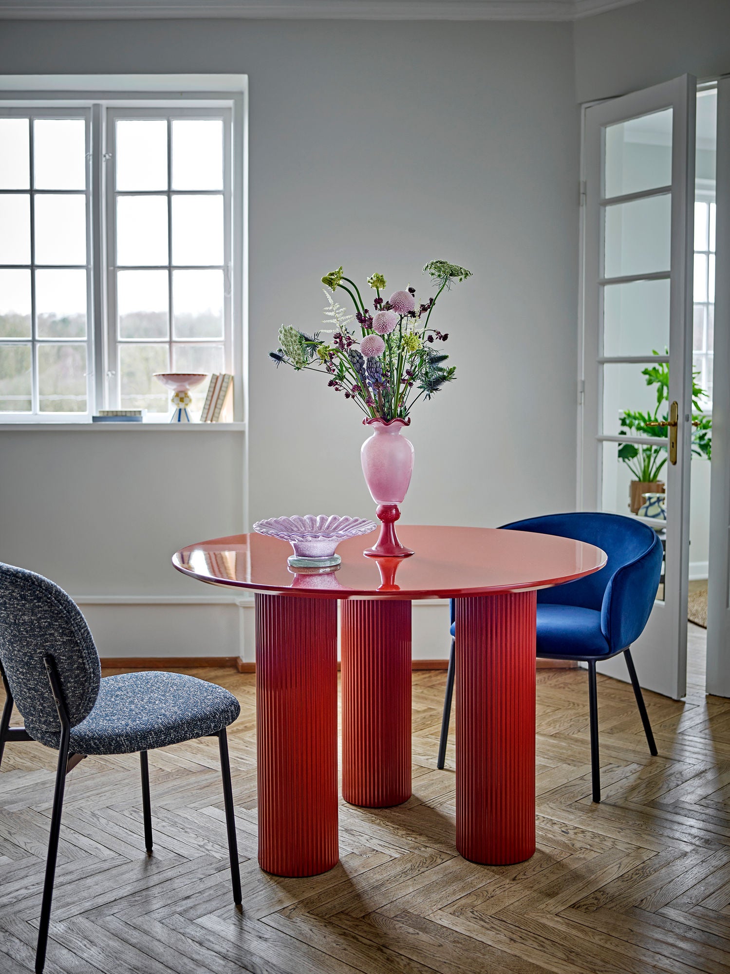 Bloomingville Della Spisebord, Rød, FSC®100%, MDF