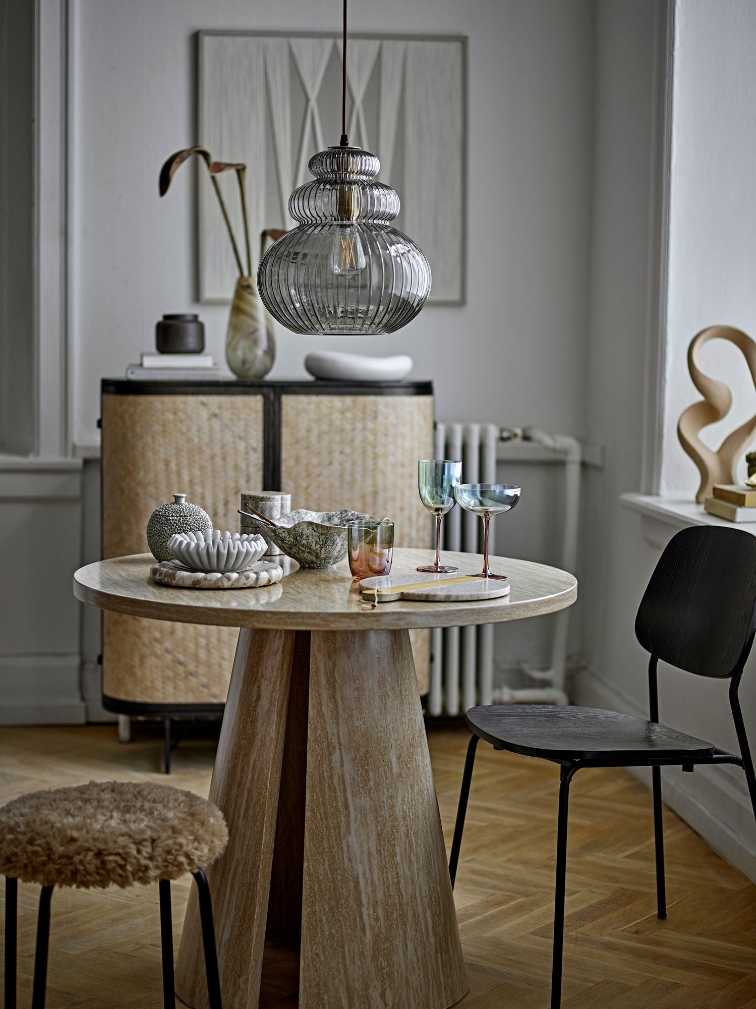 Bloomingville Ames Spisebord, Natur, FSC®100%, MDF