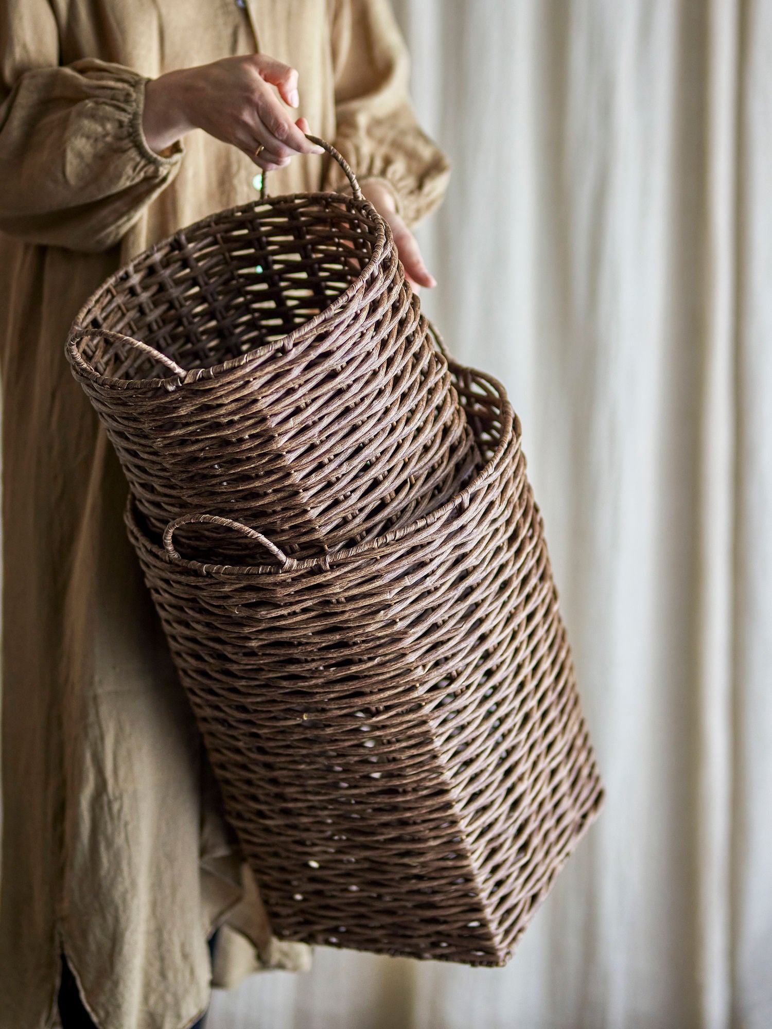 Bloomingville Cestina Kurv, Brun, Polyrattan