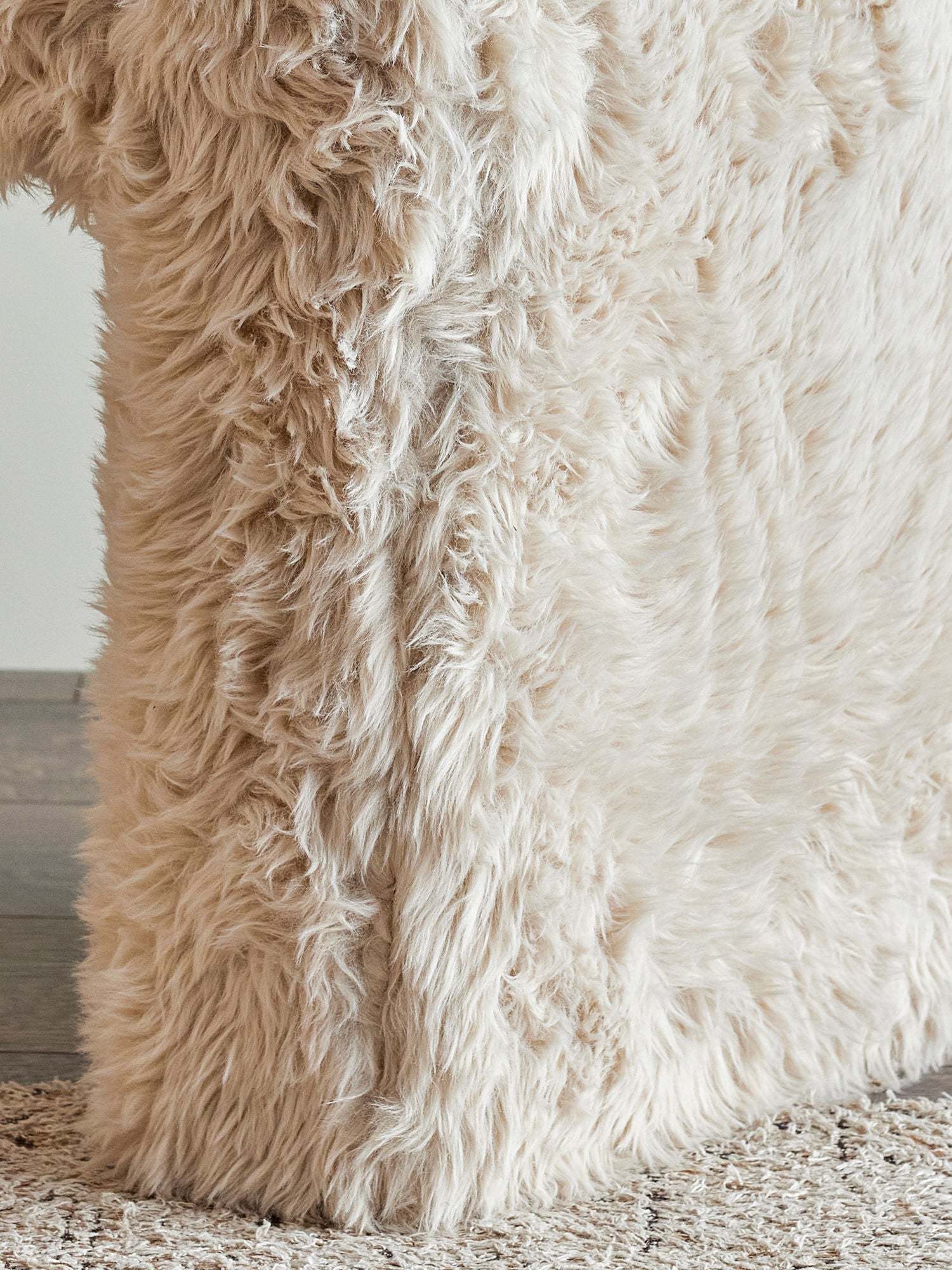 Bloomingville Bobbie Taburet, Natur, Polyester