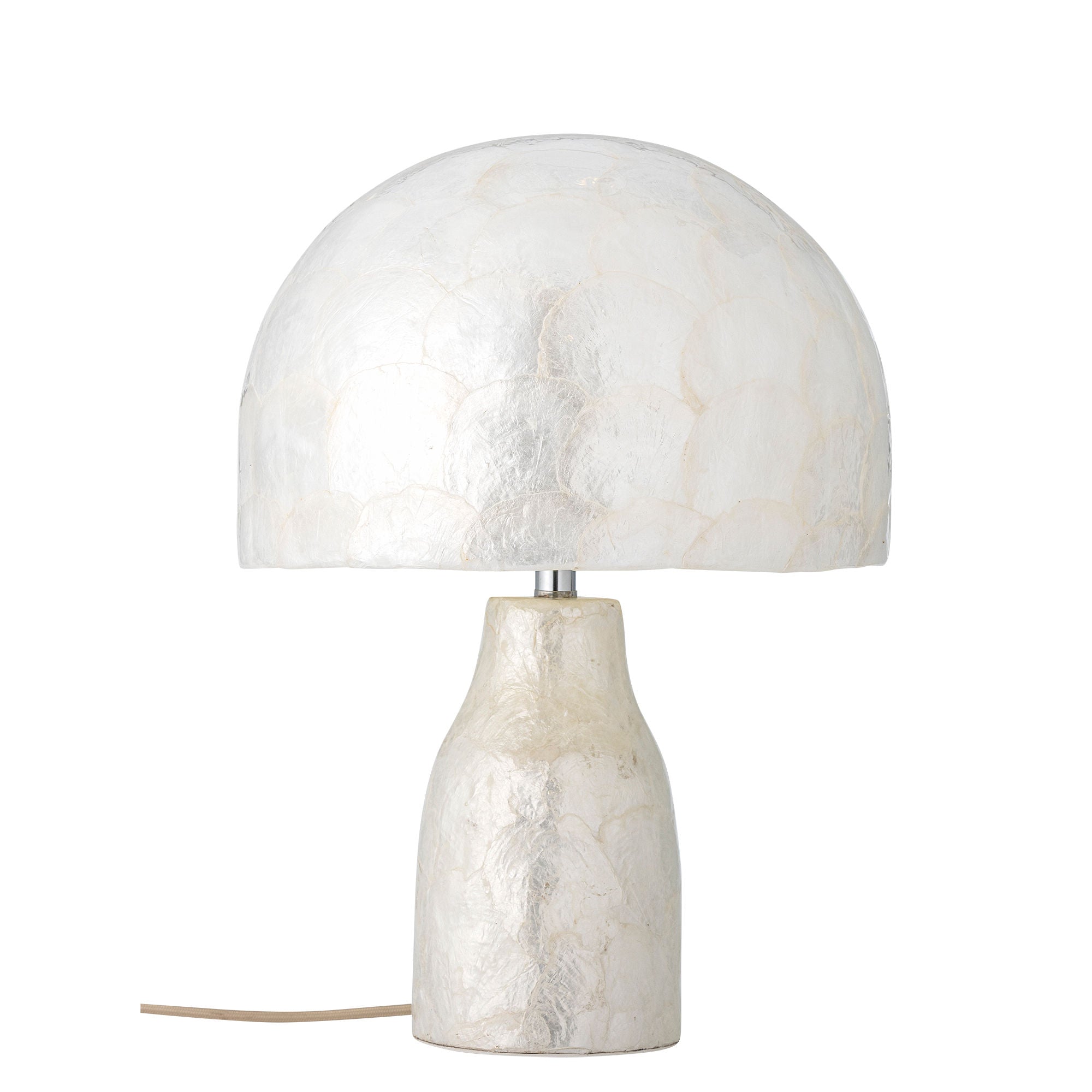 Bloomingville Adria Bordlampe, Natur, Mother of pearl