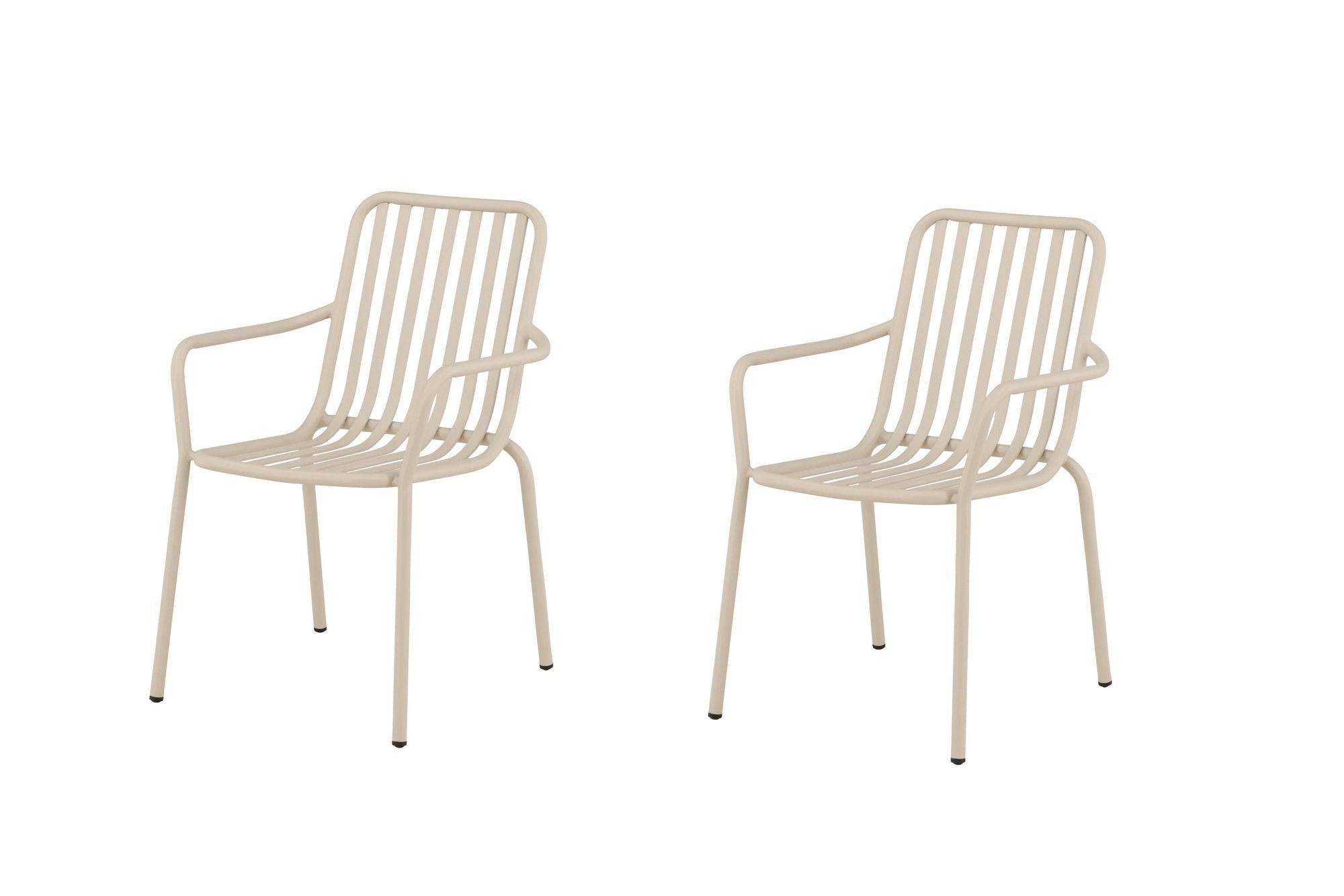 Venture Home Peking Diningchair 2-pack Aluminium - Beige /