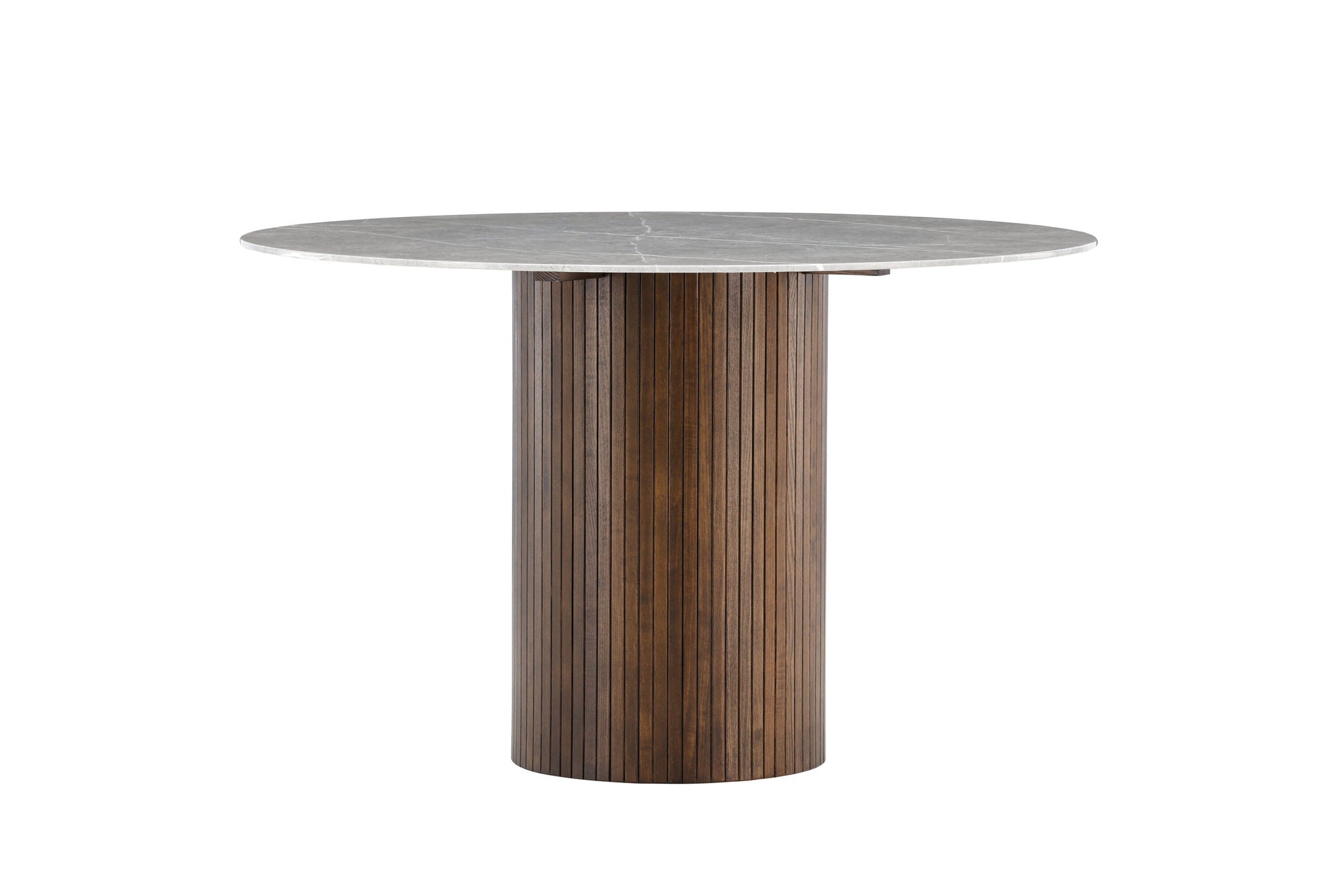 Vind Austin spisebord - Mocca / Dark grey Marblelook