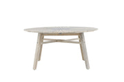 Venture Home Rives - bord ø 150 - Antique White Acacia / Grey Stone