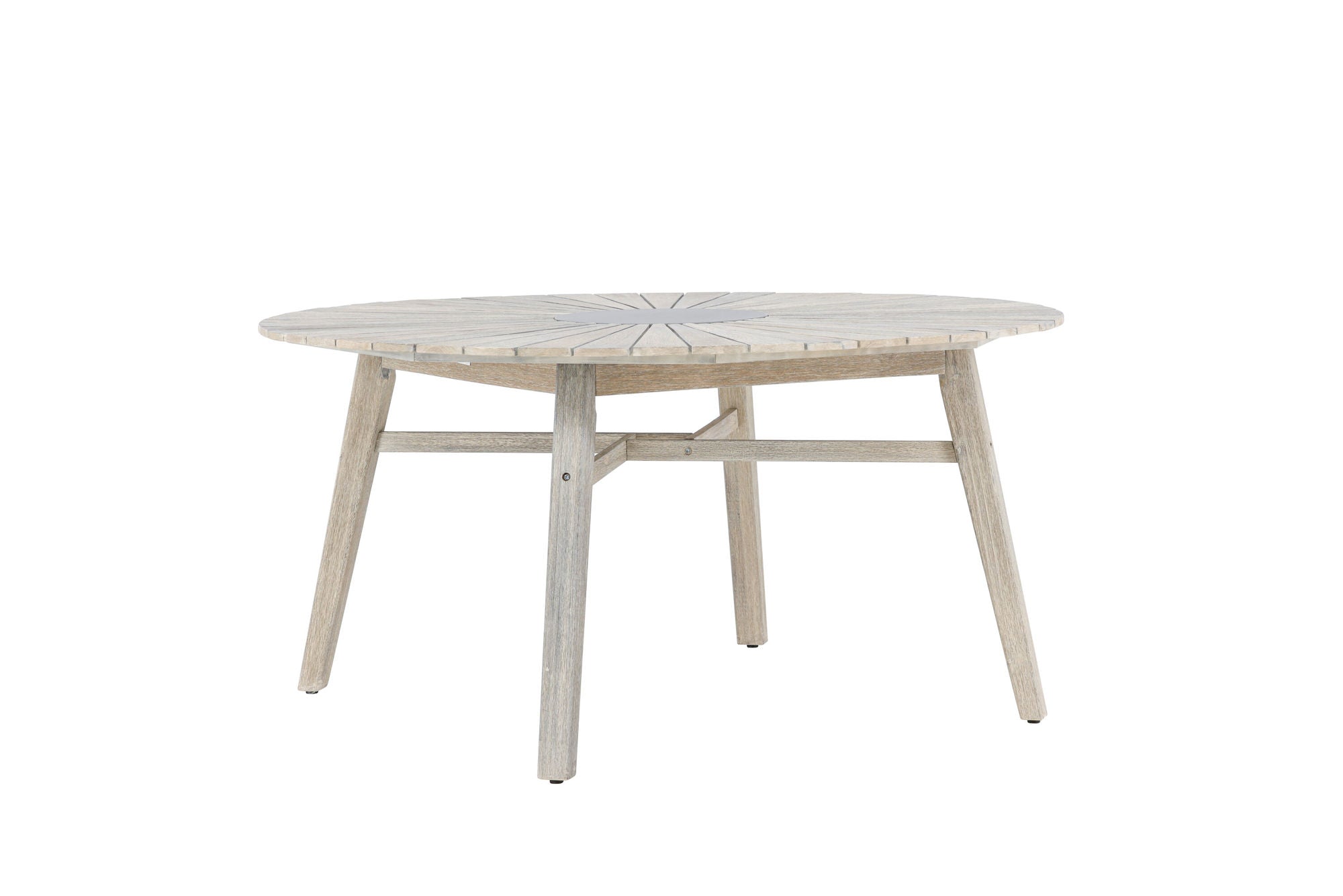 Venture Home Rives - bord ø 150 - Antique White Acacia / Grey Stone