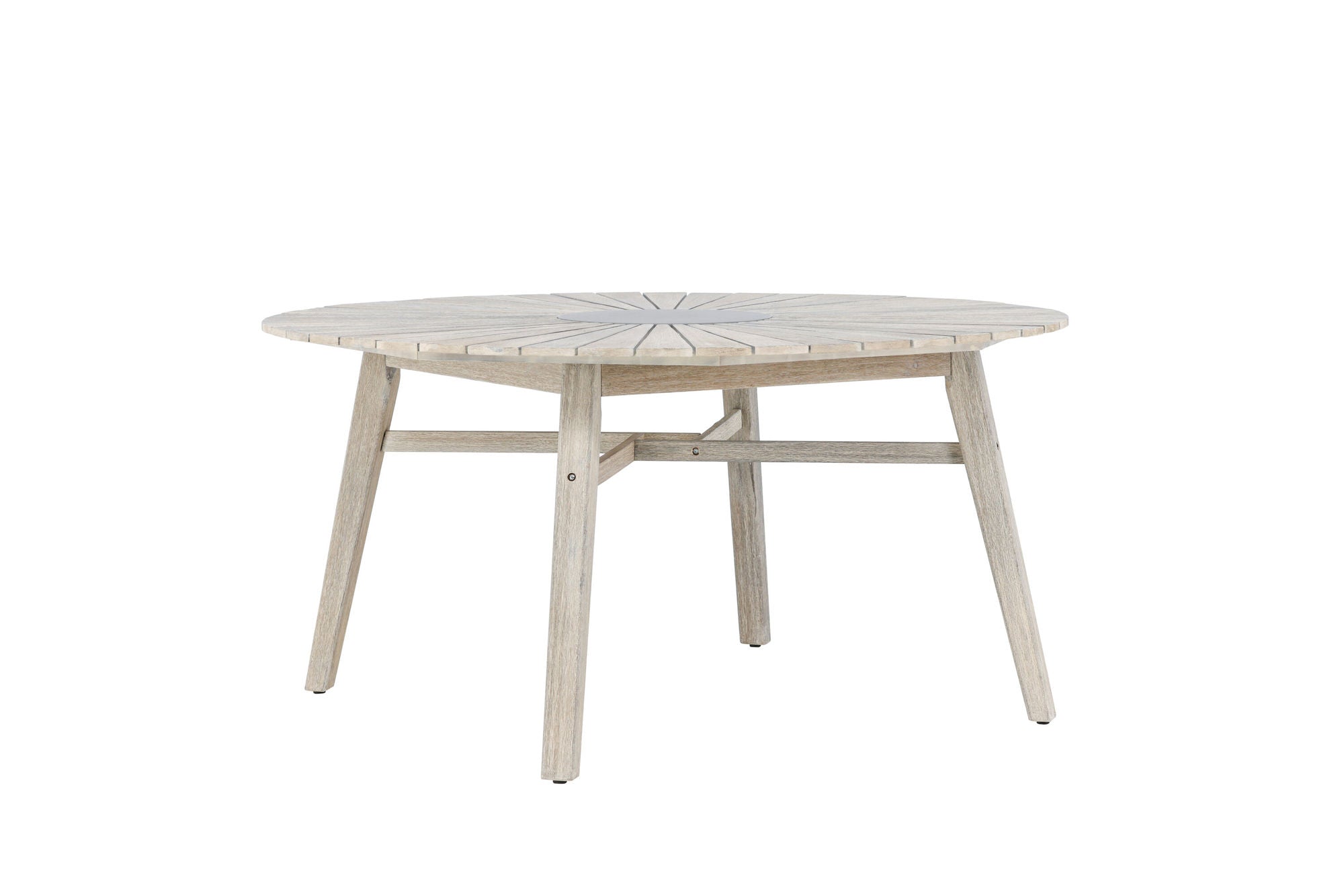 Venture Home Rives - bord ø 150 - Antique White Acacia / Grey Stone